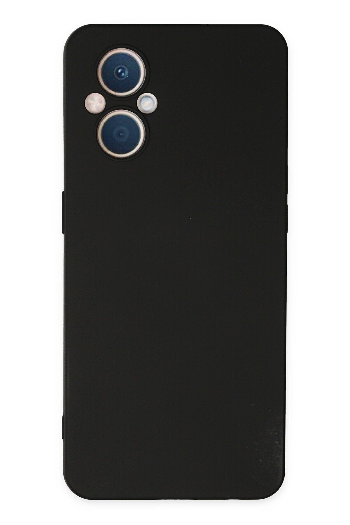 cepmoda Oppo Reno 7 Lite Uyumlu Telefon Kılıfı - Lansman, iÇi Süet/Kadife, Soft - SİYAH