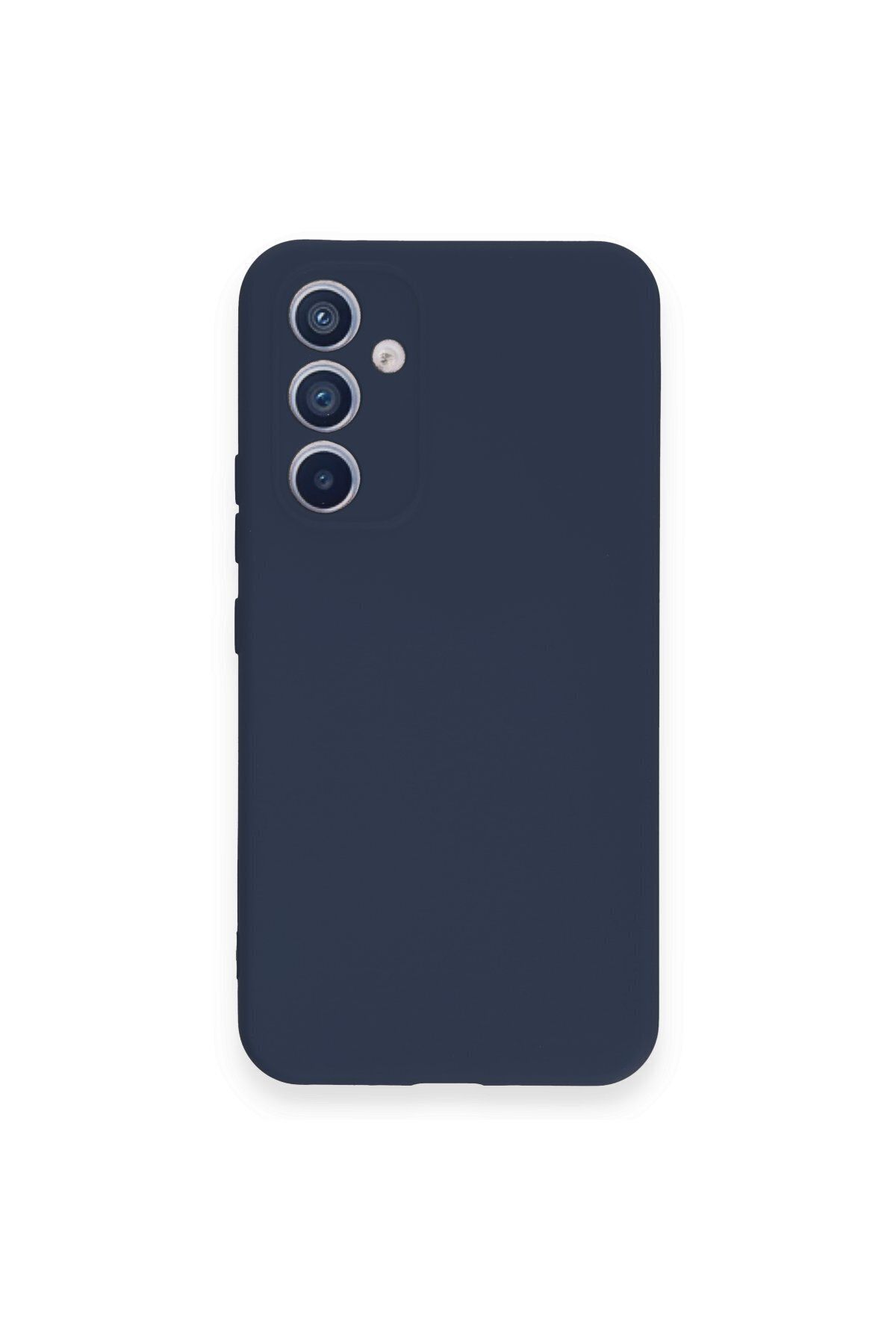 cepmoda Samsung Galaxy A54 5G Uyumlu Telefon Kılıfı - Lansman, iÇi Süet/Kadife, Soft - LACİVERT