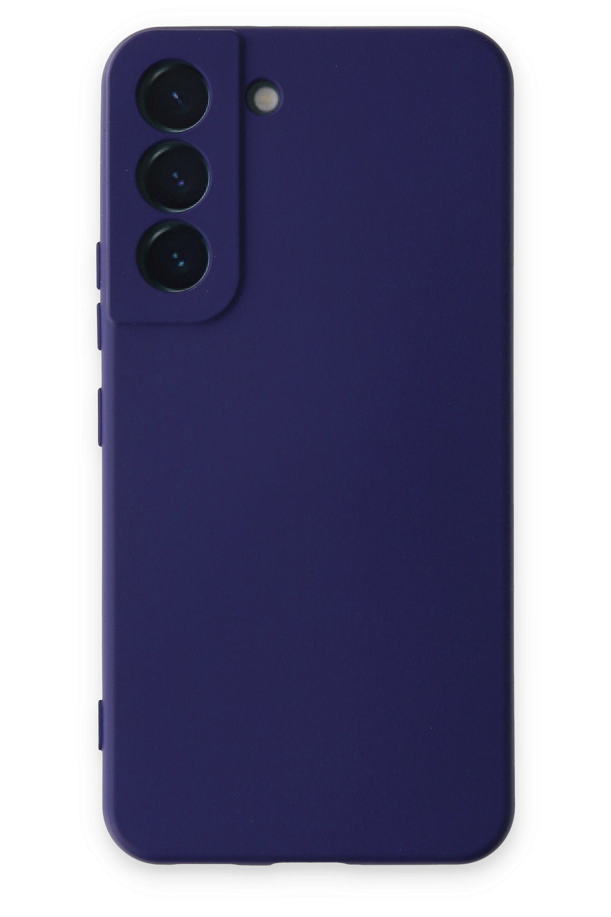 cepmoda Samsung Galaxy S22 Telefon Kılıfı - Lansman, iÇi Süet/Kadife, Soft v2 - MOR