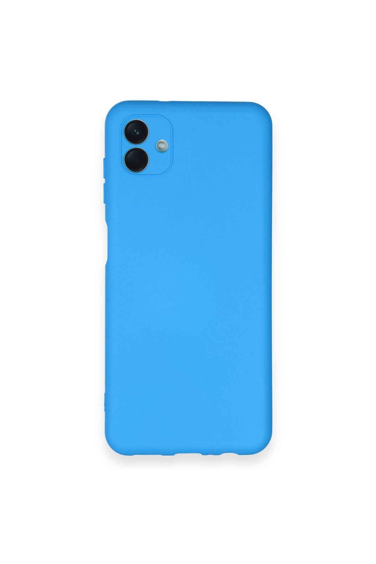 cepmoda Samsung Galaxy A04 - Cpmd içi kadife Soft-Nano Doku Kapak/Kılıf - MAVİ