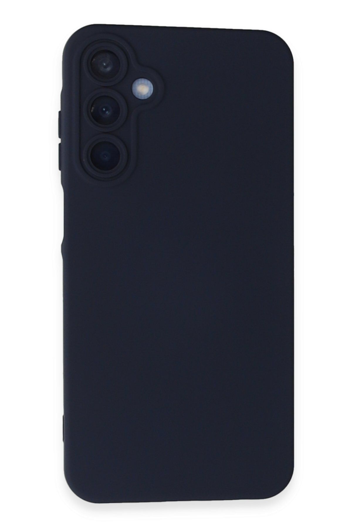 cepmoda Samsung Galaxy A25 5G Telefon Kılıfı - Lansman, iÇi Süet/Kadife, Soft v2 - LACİVERT