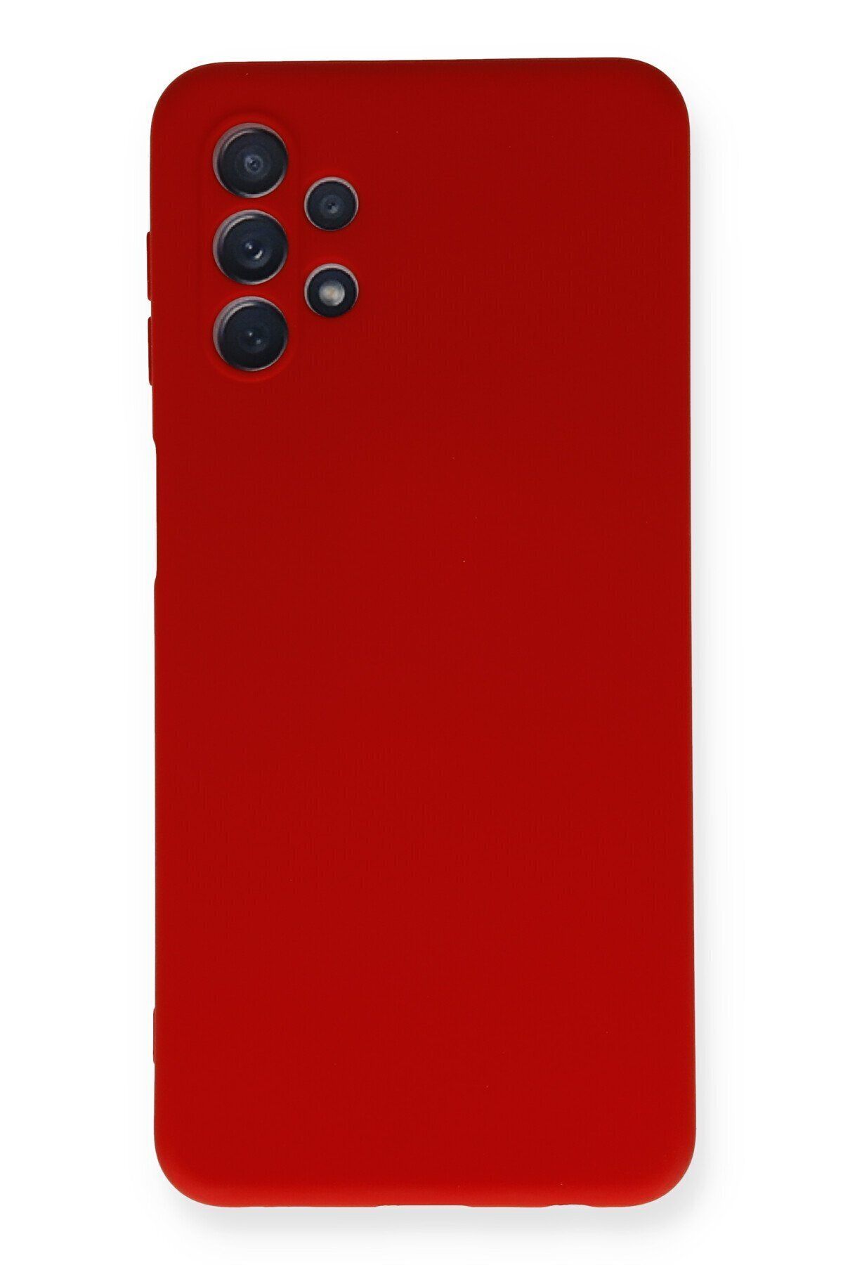 cepmoda Samsung Galaxy A52S Uyumlu Telefon Kılıfı - Lansman, iÇi Süet/Kadife, Soft - KIRMIZI