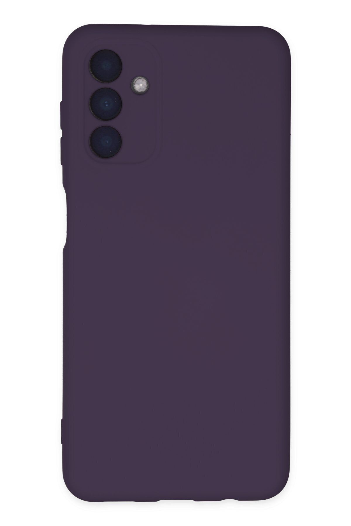 cepmoda Samsung Galaxy A04S Uyumlu Telefon Kılıfı - Lansman, iÇi Süet/Kadife, Soft - MOR
