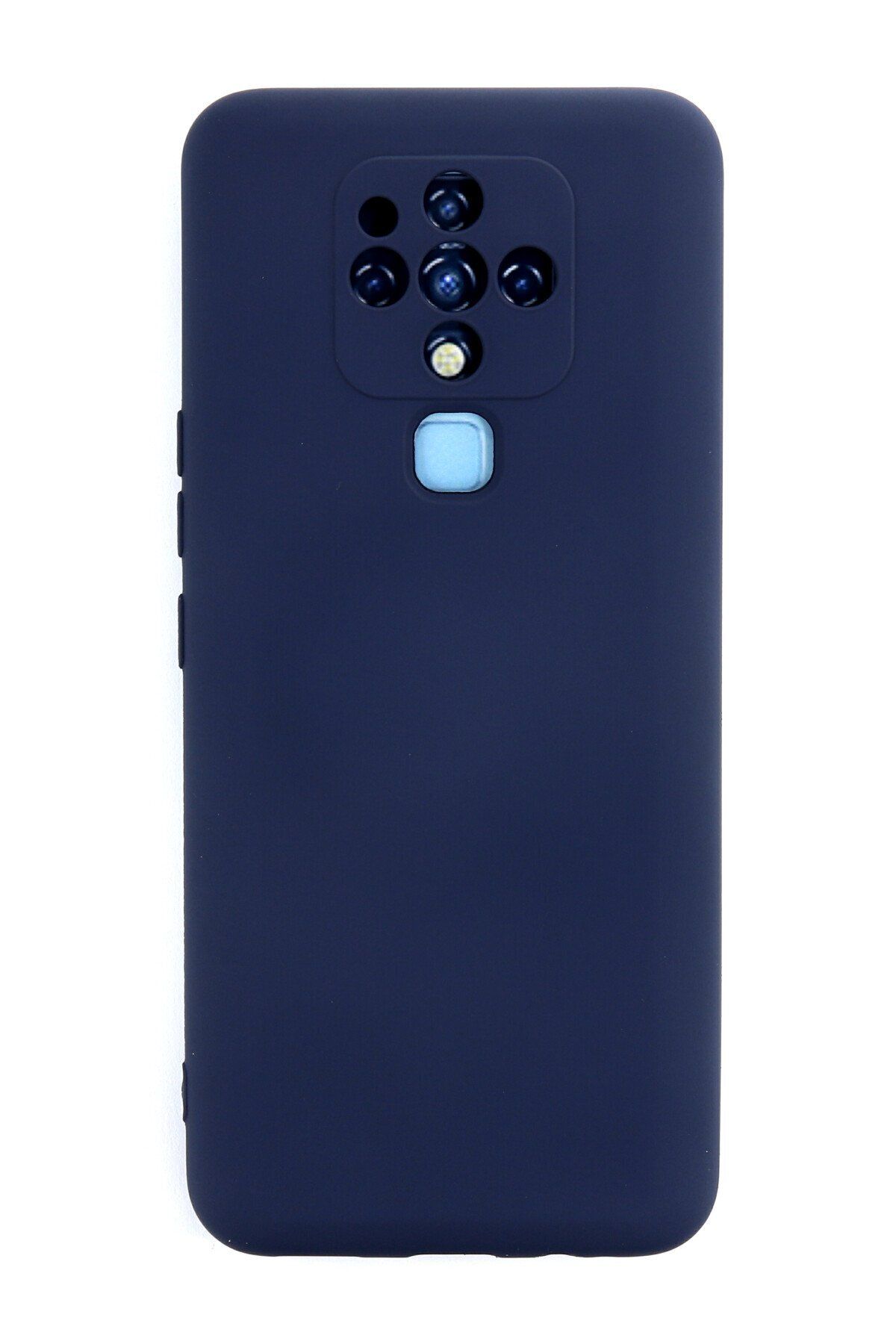 cepmoda Tecno Camon 16 Uyumlu - Cpmd içi kadife Soft-Nano Doku Kapak/Kılıf - LACİVERT