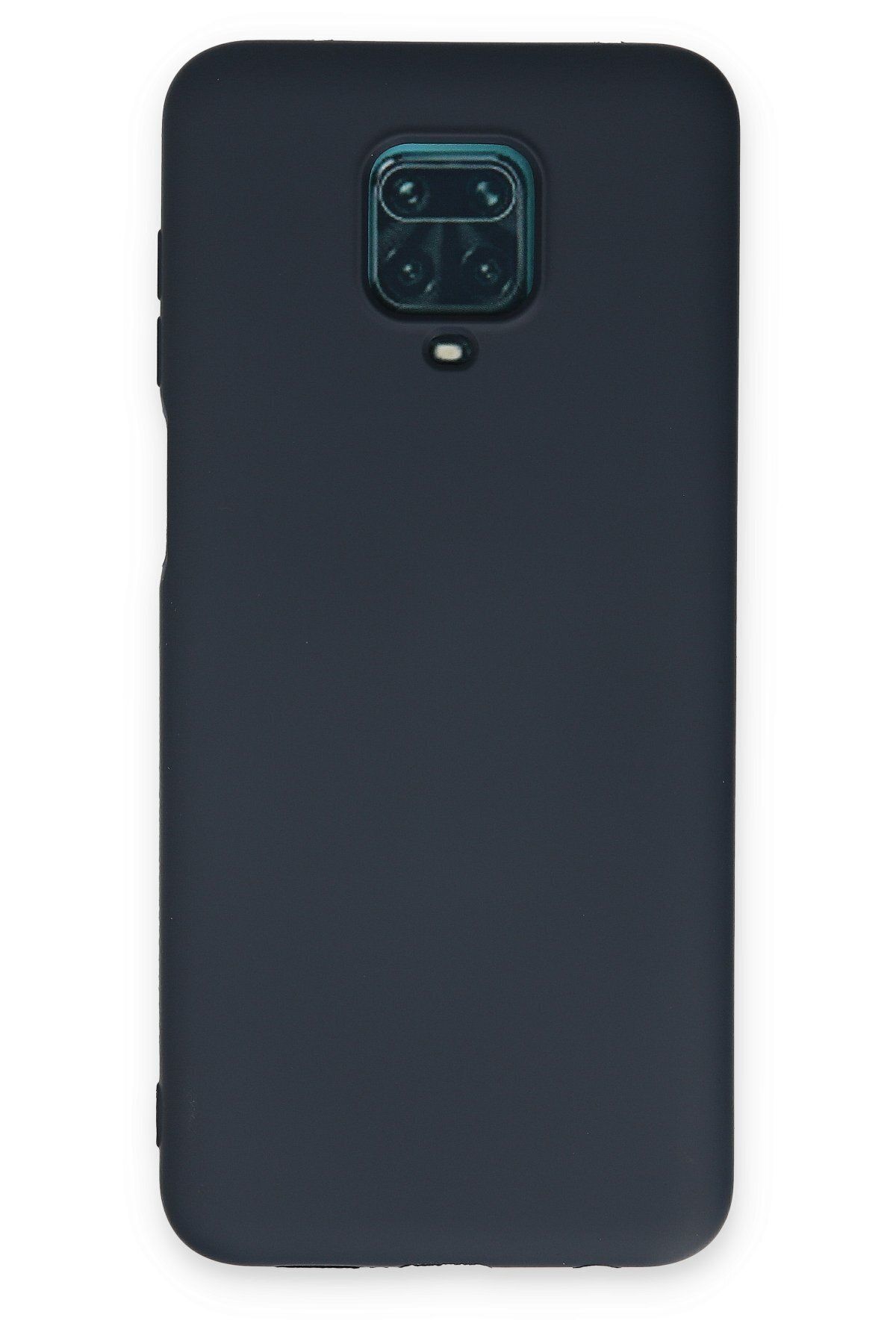 cepmoda Xiaomi Redmi Note 9S Telefon Kılıfı - Lansman, iÇi Süet/Kadife, Soft v2 - LACİVERT