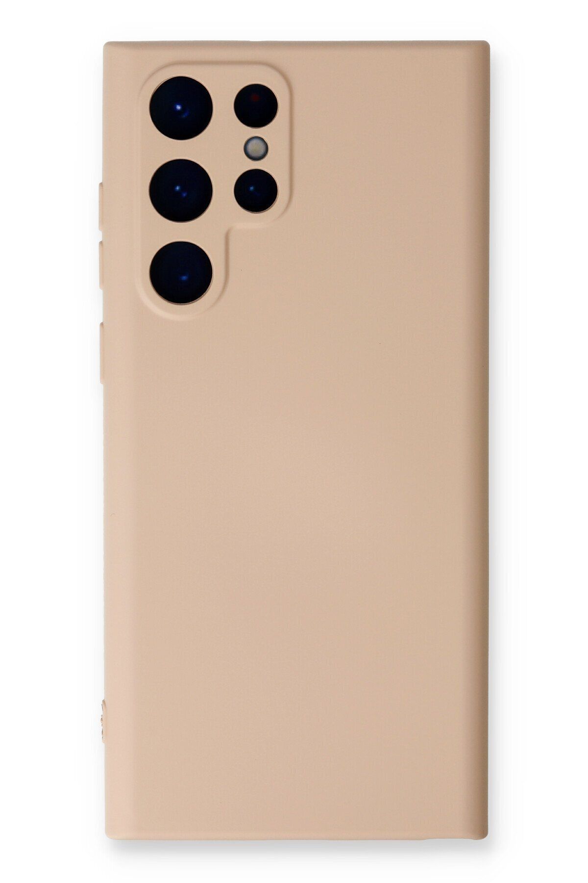 cepmoda Samsung Galaxy S23 Ultra Uyumlu Telefon Kılıfı - Lansman, iÇi Süet/Kadife, Soft - PUDRA
