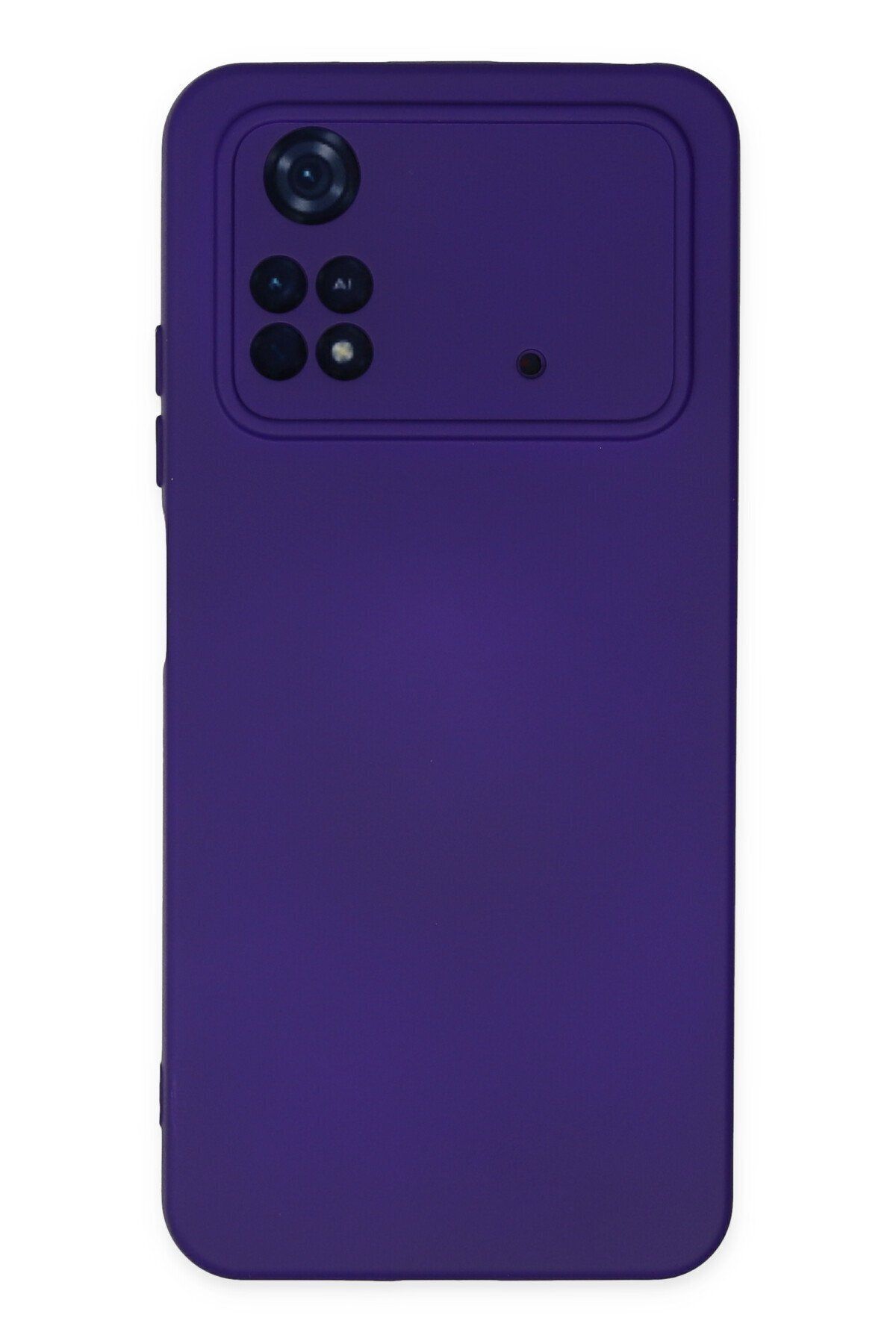 cepmoda Xiaomi POCO M4 PRO (4G) Telefon Kılıfı - Lansman, iÇi Süet/Kadife, Soft v2 - MOR