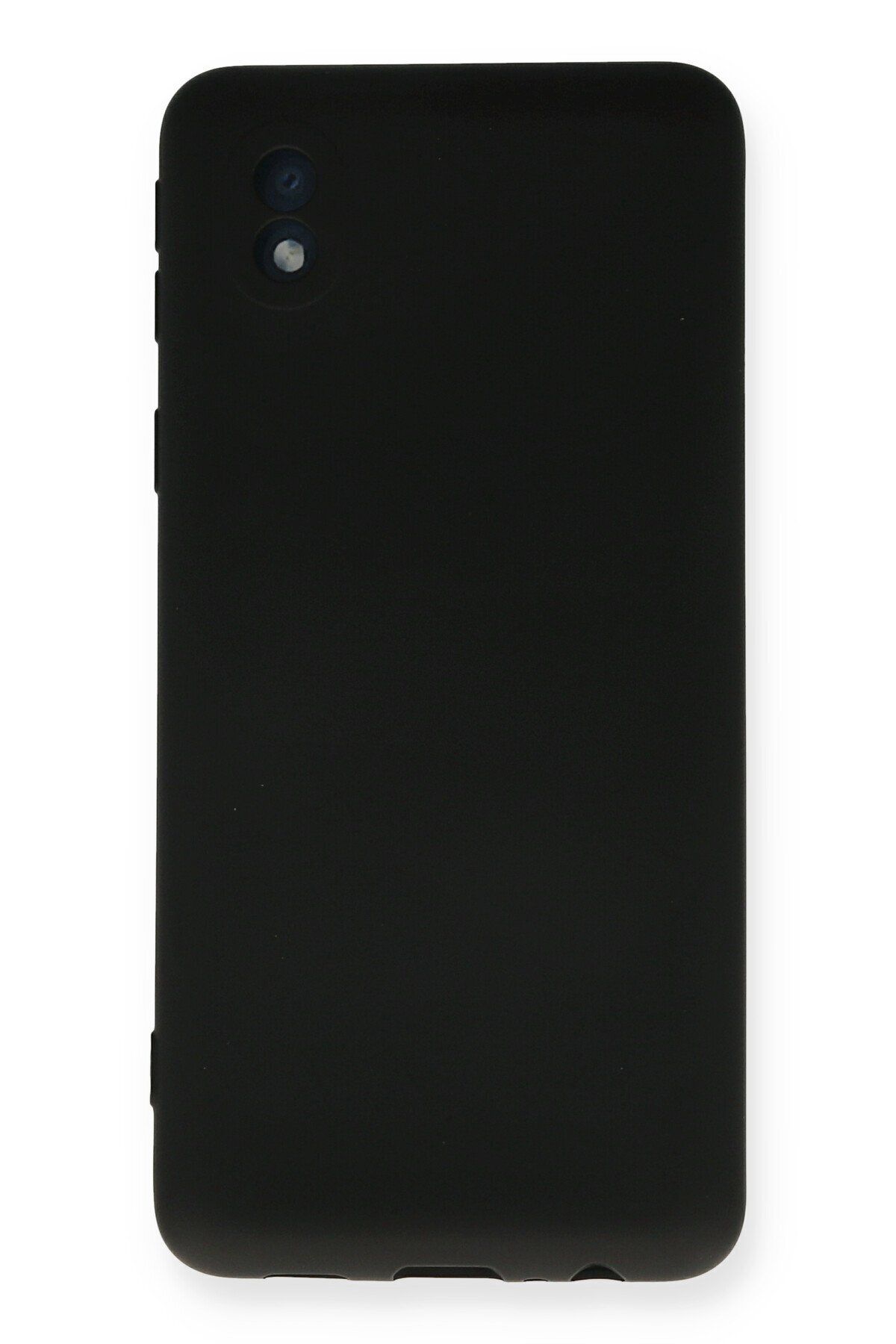 cepmoda Samsung Galaxy A01 Core Uyumlu Telefon Kılıfı - Lansman, iÇi Süet/Kadife, Soft - SİYAH