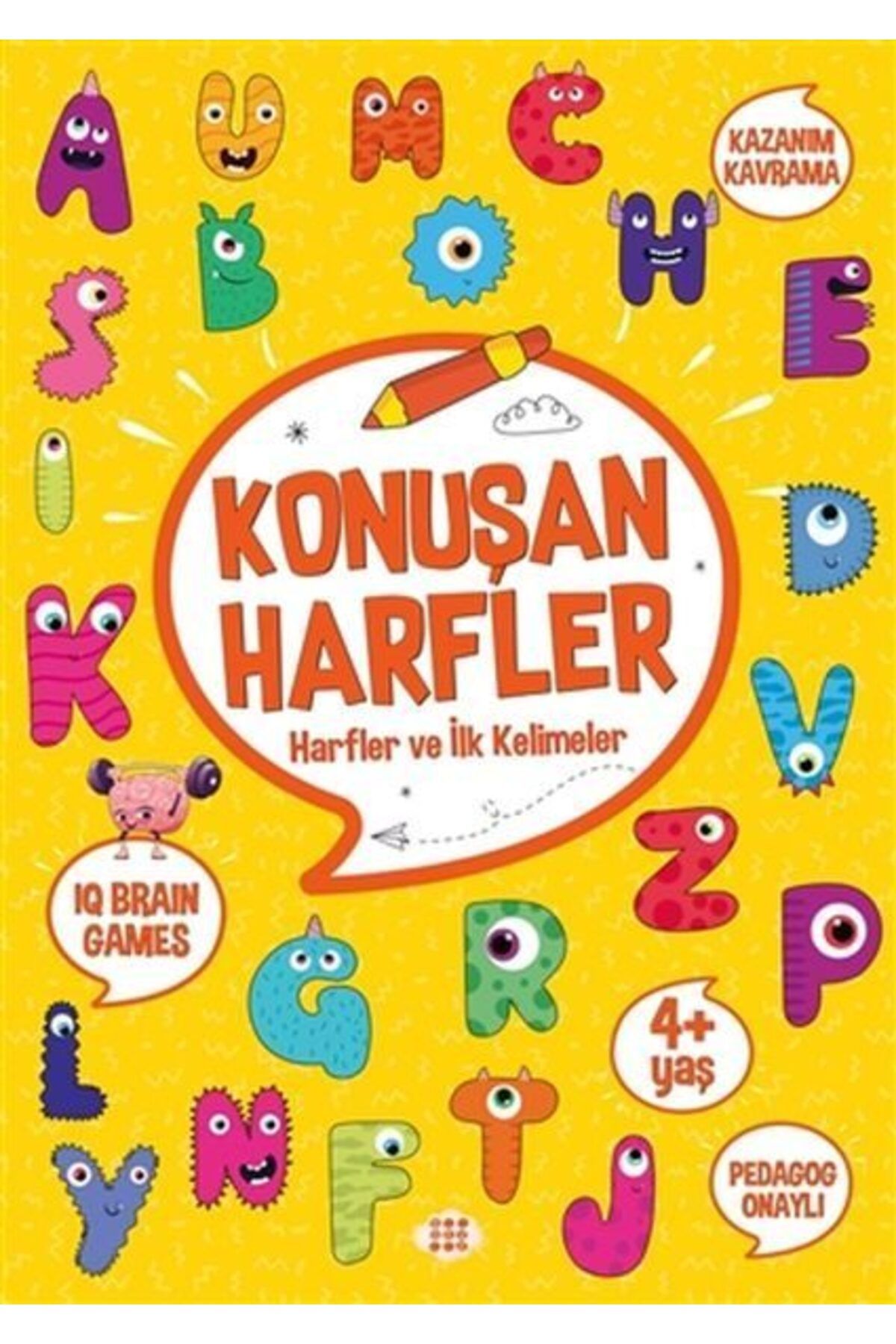 Karatay Yayınları Konuşan Harfler Harfler ve İlk Kelimeler 4 Yaş