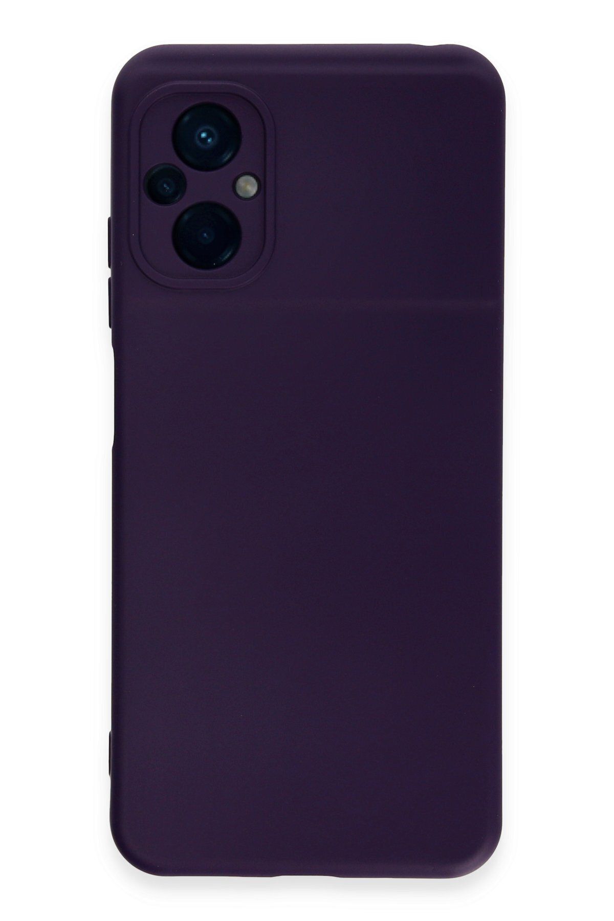 cepmoda Xiaomi Poco M5 Uyumlu Telefon Kılıfı - Lansman, iÇi Süet/Kadife, Soft - MOR