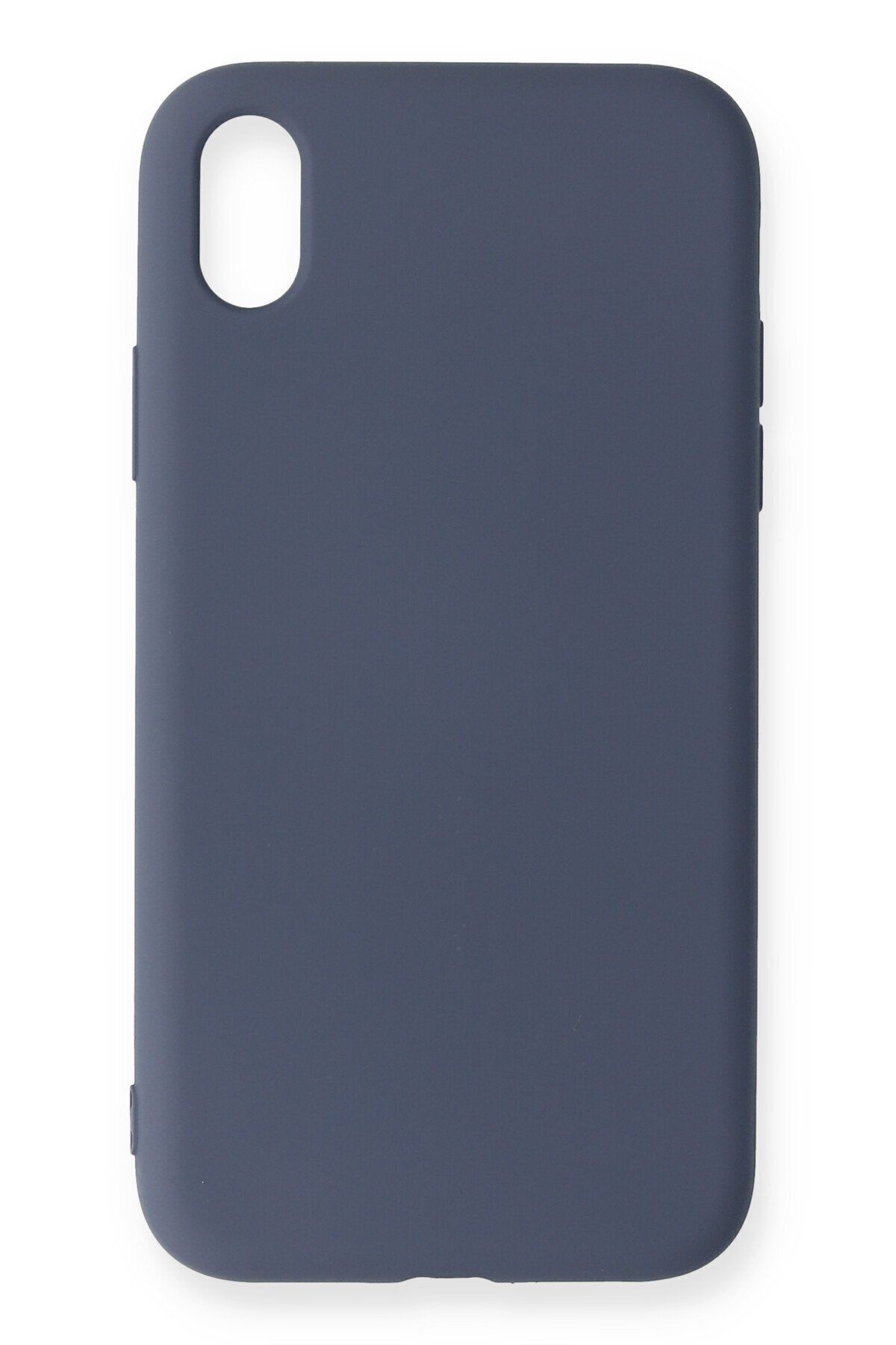 cepmoda iPhone XR Uyumlu Telefon Kılıfı - Lansman, iÇi Süet/Kadife, Soft - GRİ