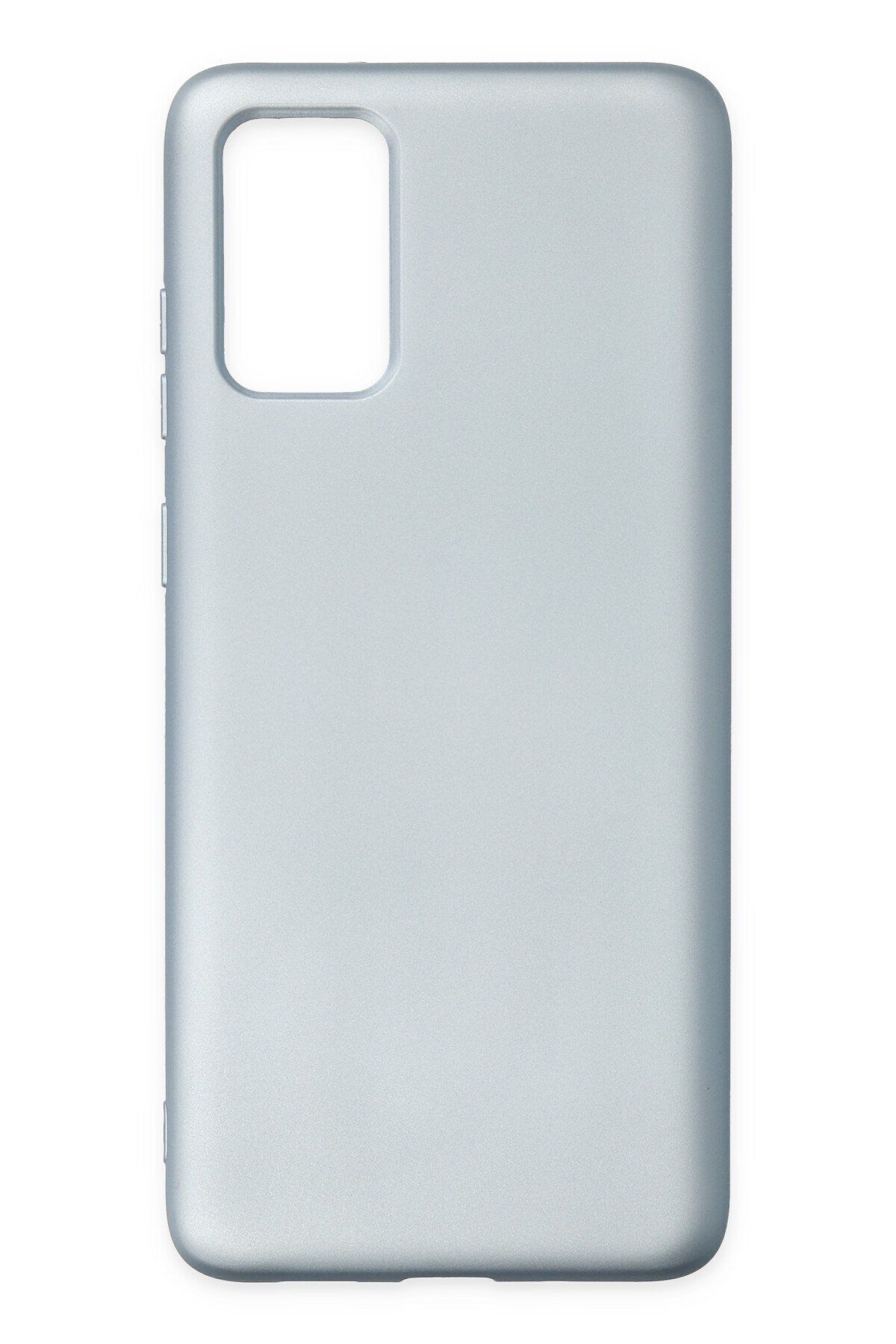cepmoda Galaxy S20 Plus uyumlu  - Cpmd içi kadife Soft-Nano Doku Kapak/Kılıf - SKY BLUE