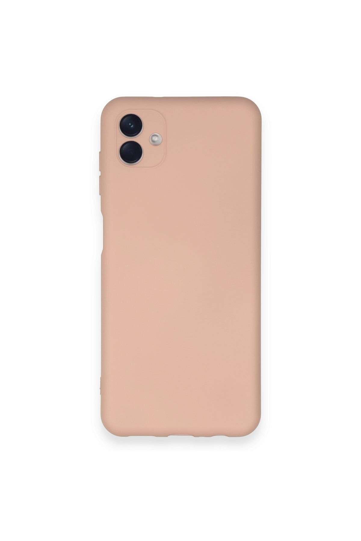 cepmoda Samsung Galaxy A04 Uyumlu Telefon Kılıfı - Lansman, iÇi Süet/Kadife, Soft - PUDRA