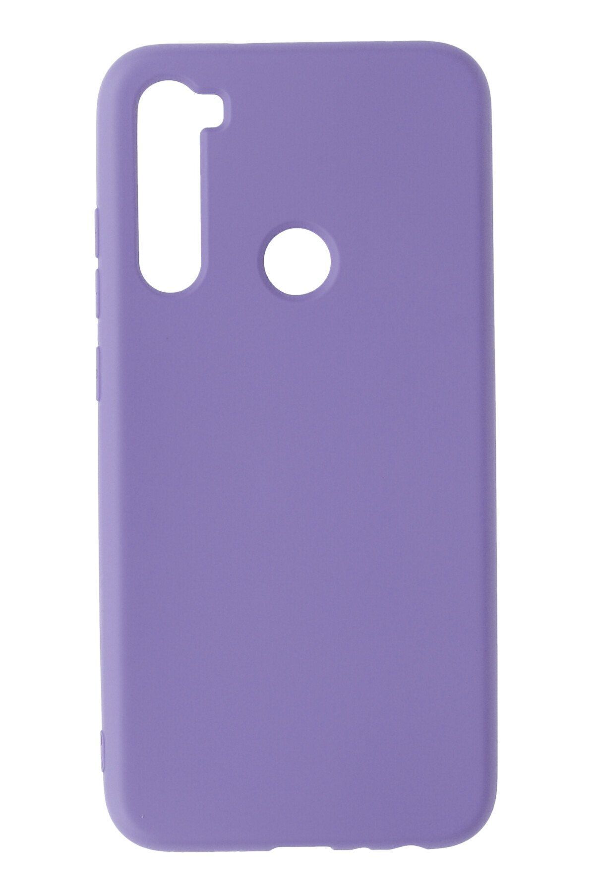 cepmoda Xiaomi Redmi Note 8 Telefon Kılıfı - Lansman, iÇi Süet/Kadife, Soft v2 - LİLA
