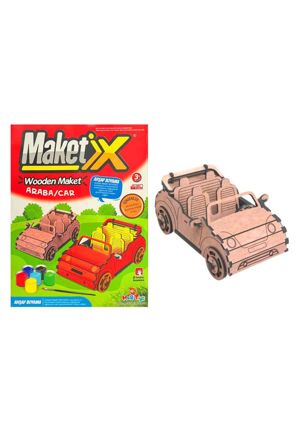 Art Tone MAKETİX ARABA AHŞAP BOYAMA