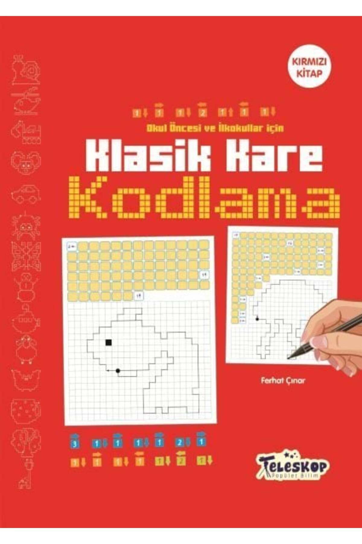 Destek Yayınları Klasik Kare Kodlama Kırmızı Kitap