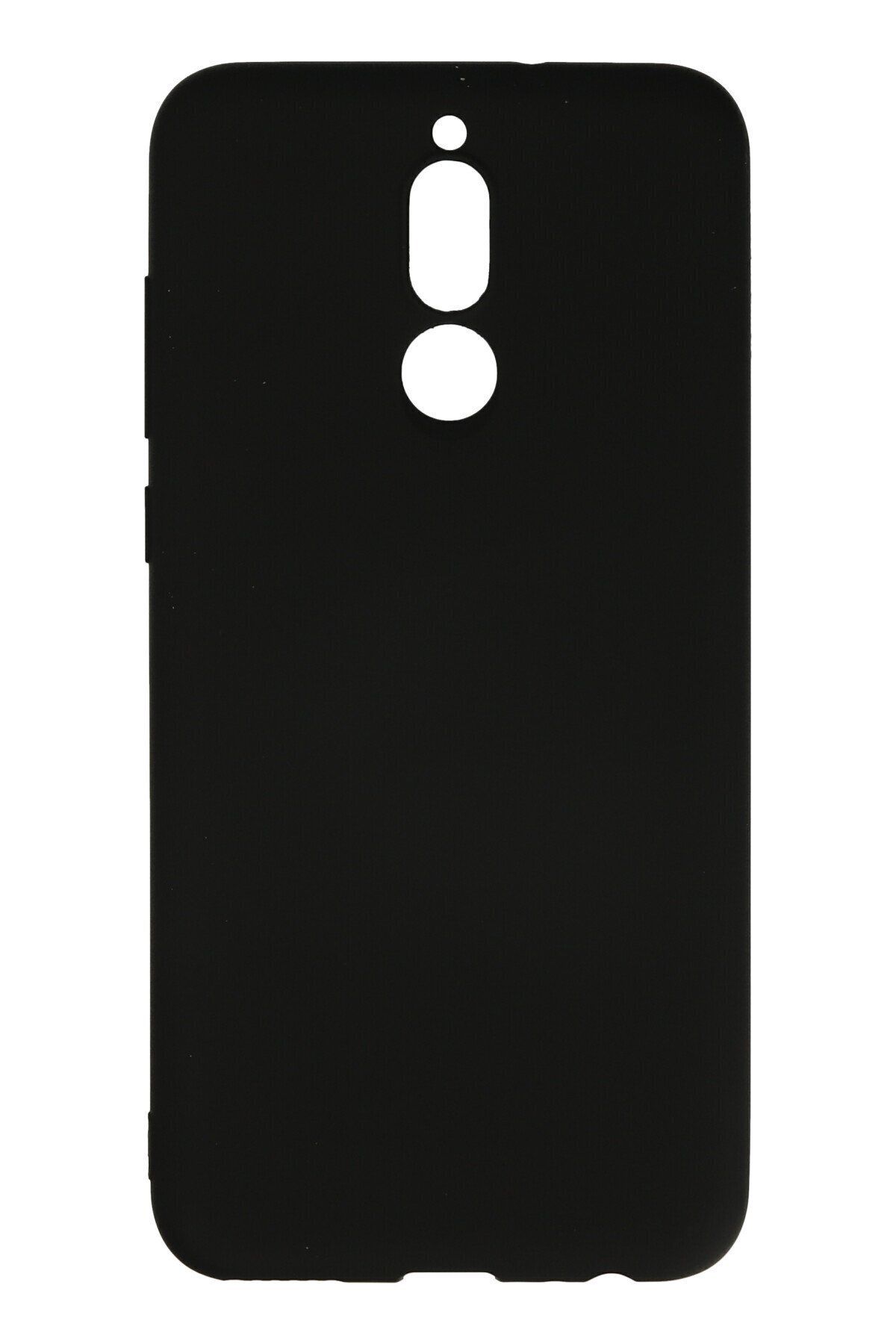 cepmoda Huawei Mate 10 Lite  uyumlu  - Cpmd içi kadife Soft-Nano Doku Kapak/Kılıf - SİYAH