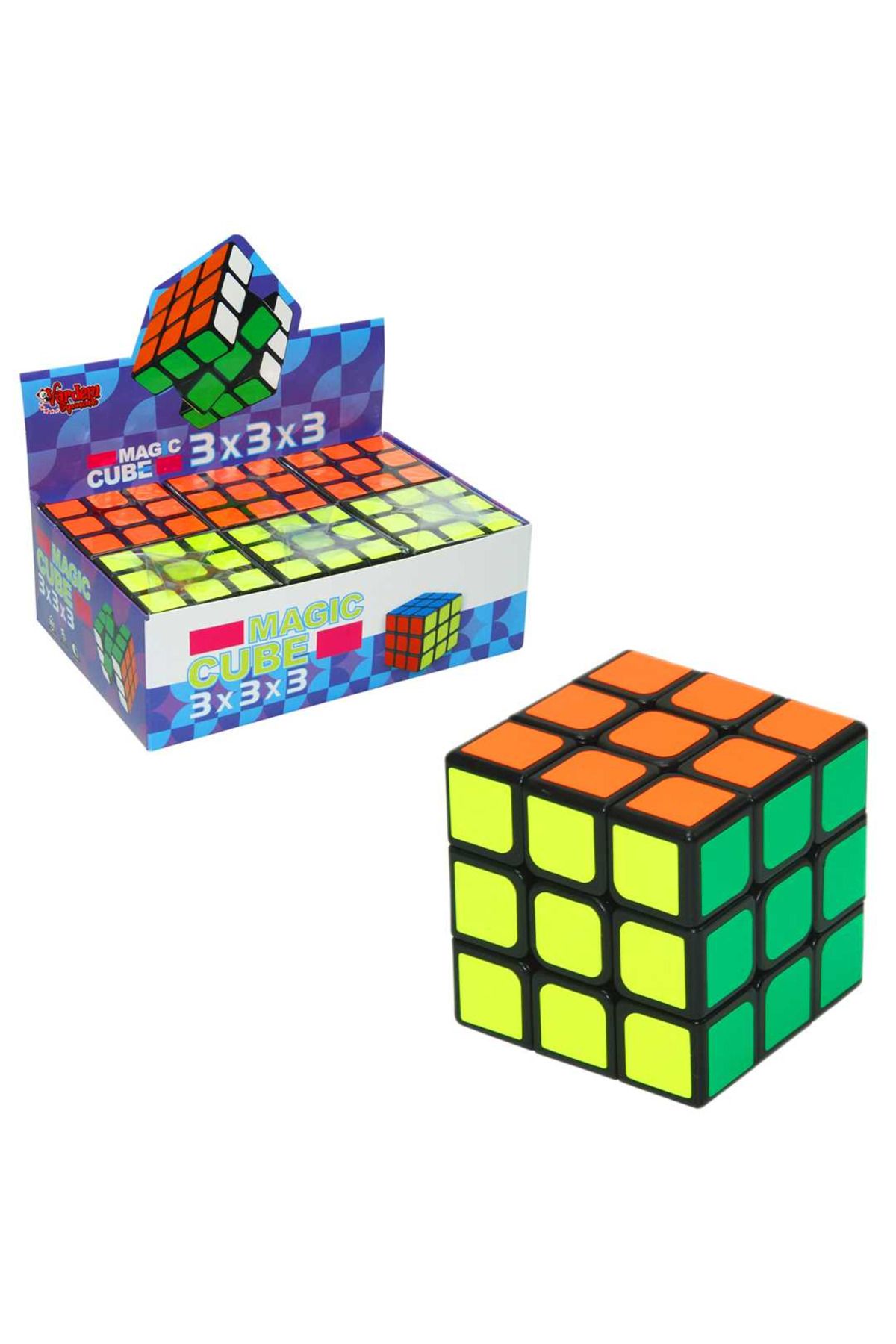 Art Tone ZEKA KÜPÜ FX7834 MAGİC CUBE KLASİK 3X3X3 6 LI PAKET 3+