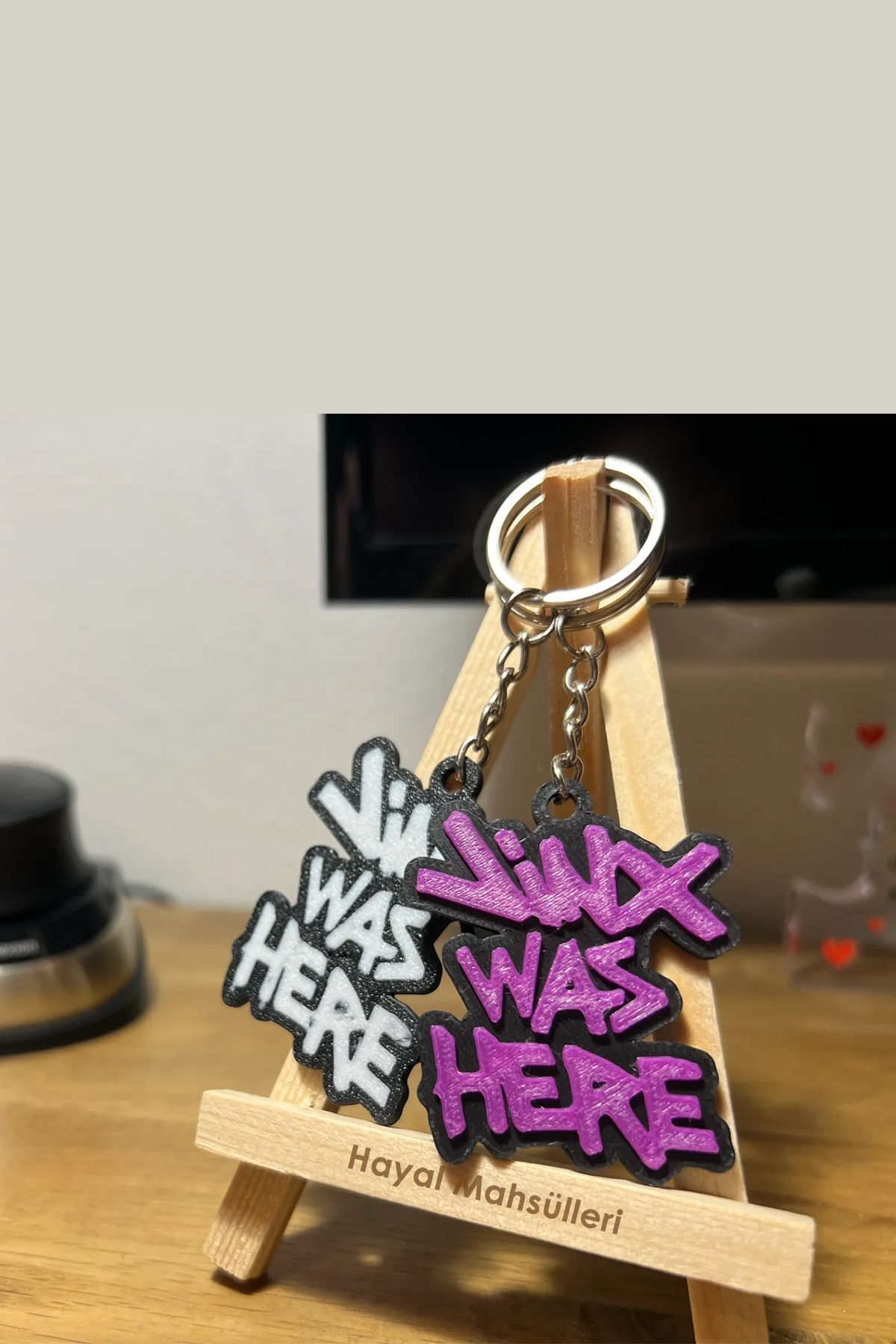 mimo Jinx Was Here Anahtarlık