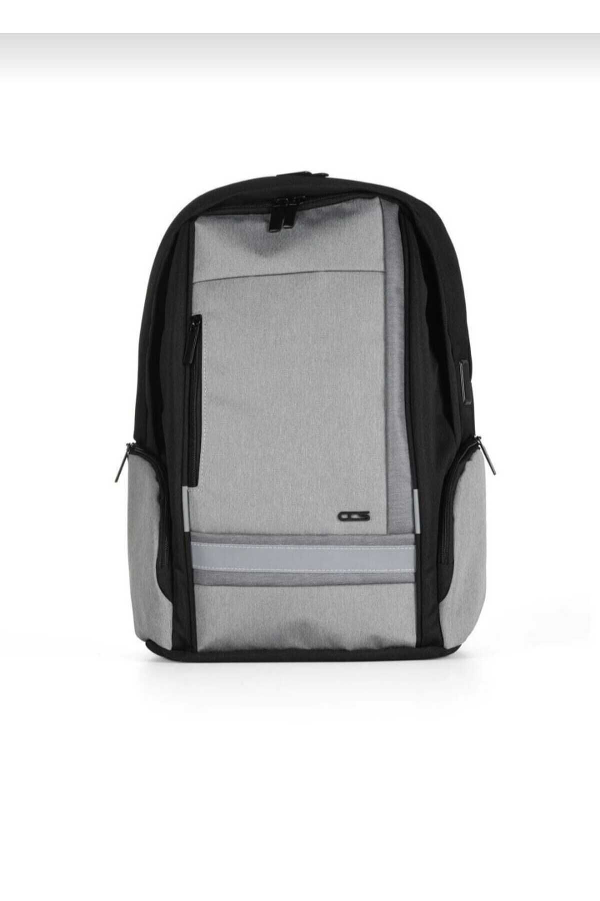 ÇÇS USB GİRİŞLİ LAPTOP BÖLMELİ SIRT ÇANTASI