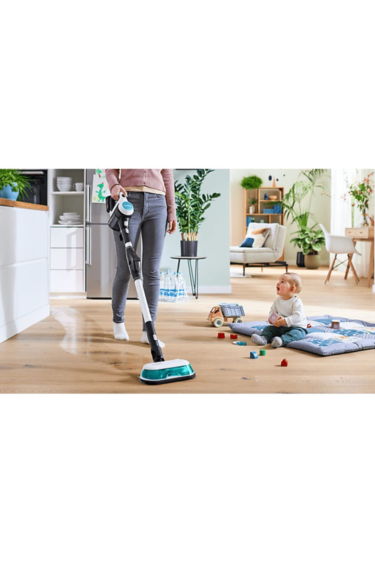 Bosch Prohygienic Aqua Şarjlı Dikey Süpürge Bcs71hyg3 Uyumlu