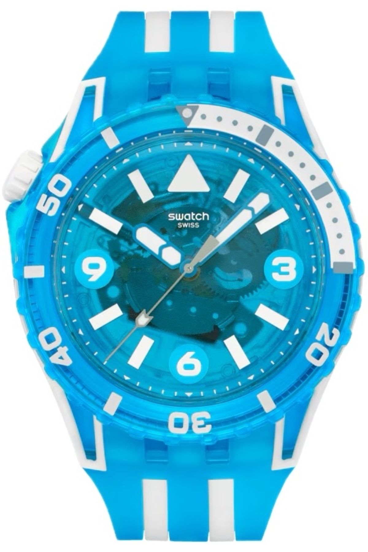 Swatch Sscu09s100 Blue Fire Kol Saati