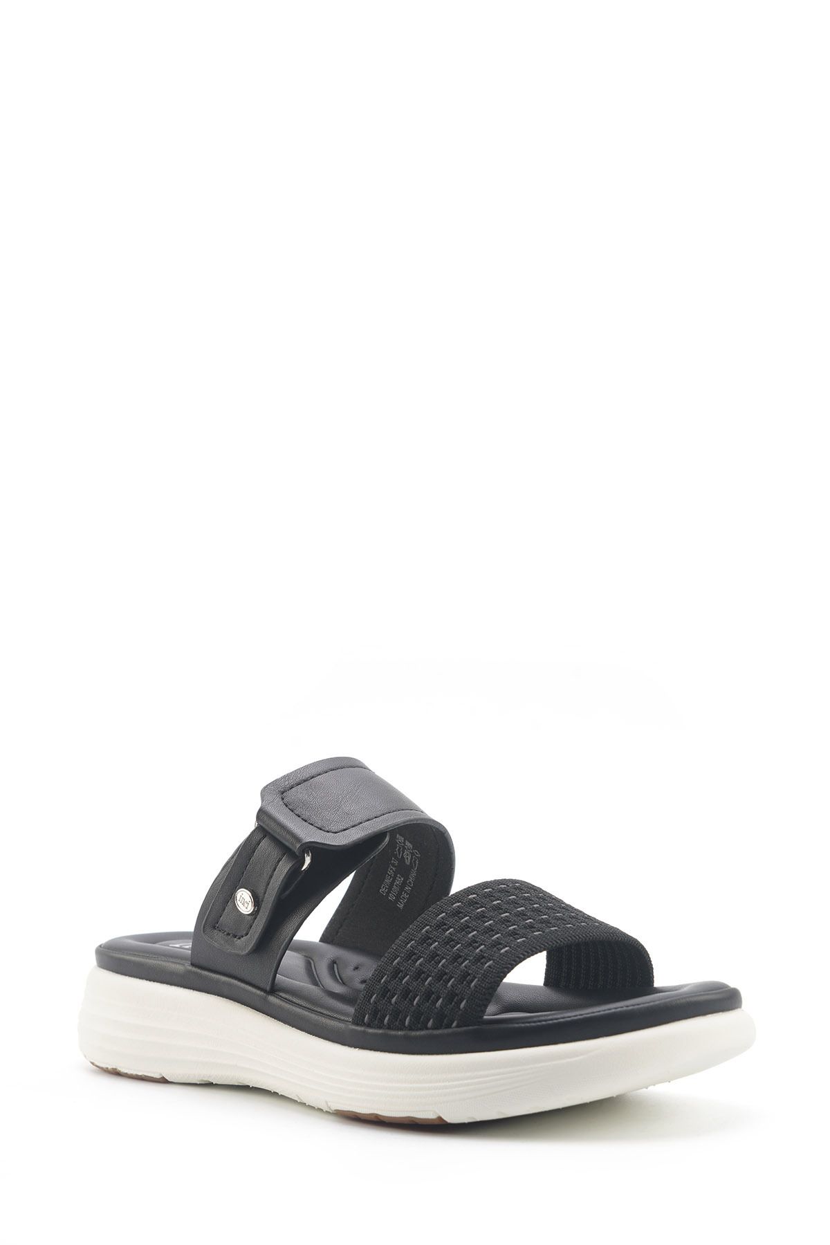 İnci-INCI DEVINE 5FX Schwarz Damen Hausschuhe 2