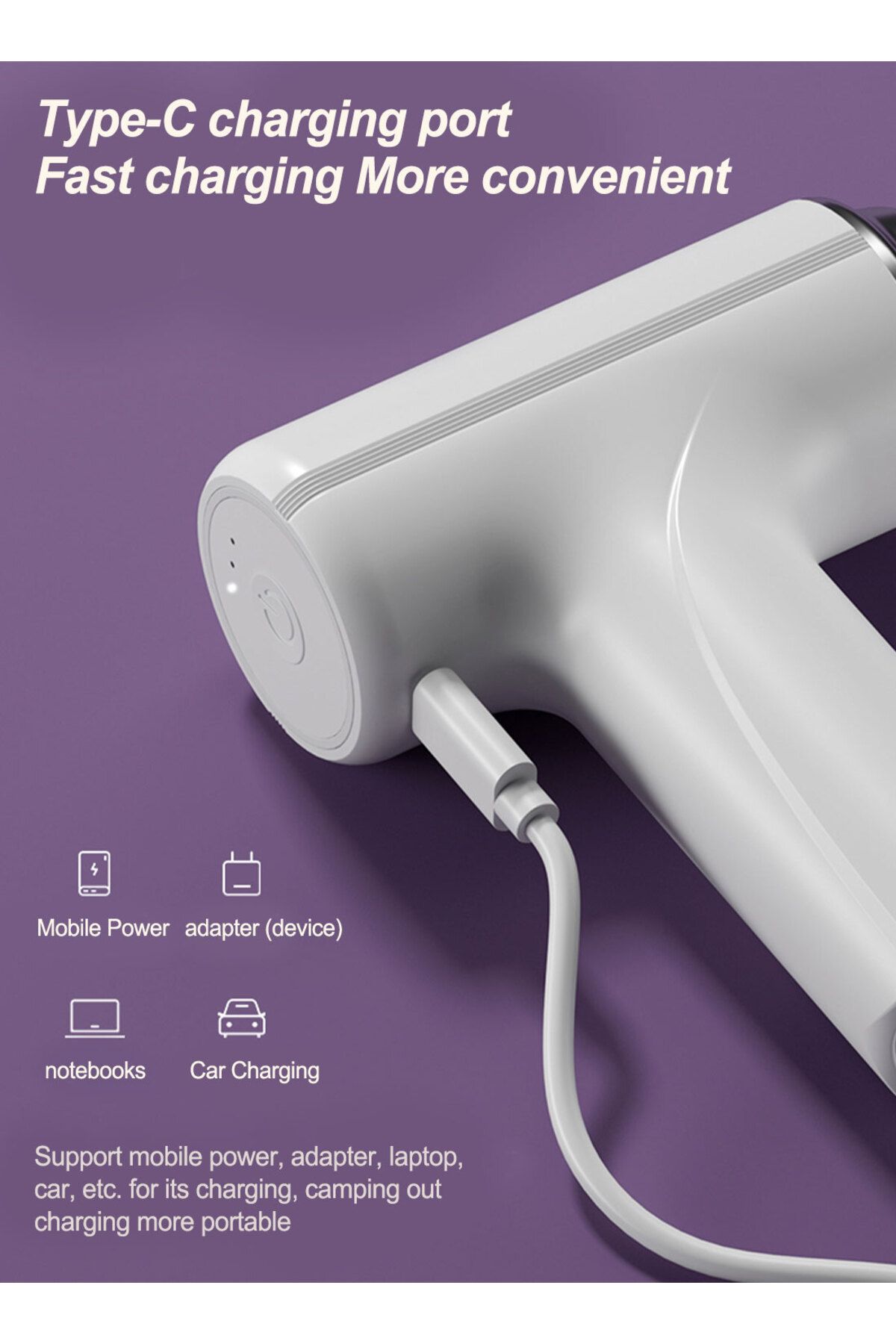 Sunhome-Hand Mixer, Cordless Electric Whisk with 3-Speed Self-Control, for Butter Tarts, Cakes, Cookies 2