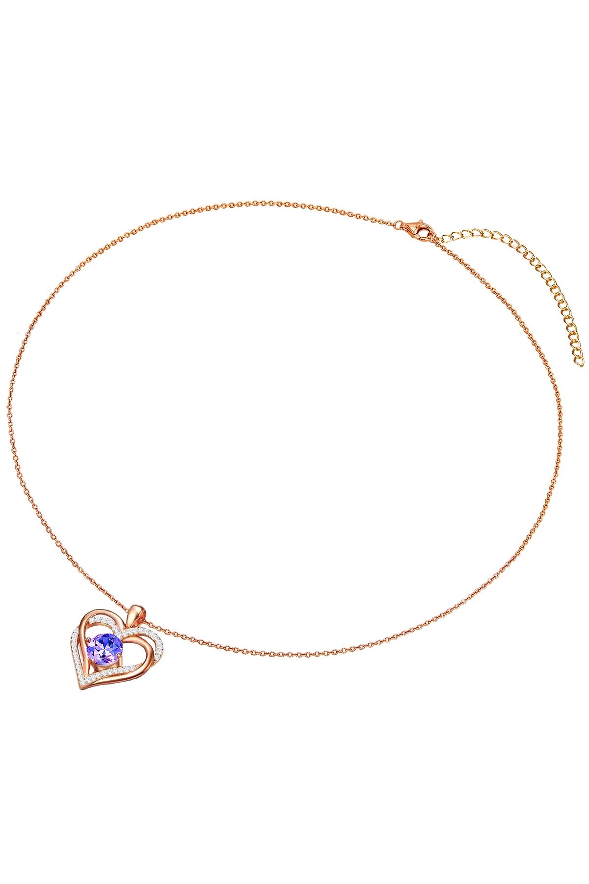 Rafaela Donata-Kristall oder Swarovski®-Kette. Kristall-Anhänger aus Sterlingsilber 3