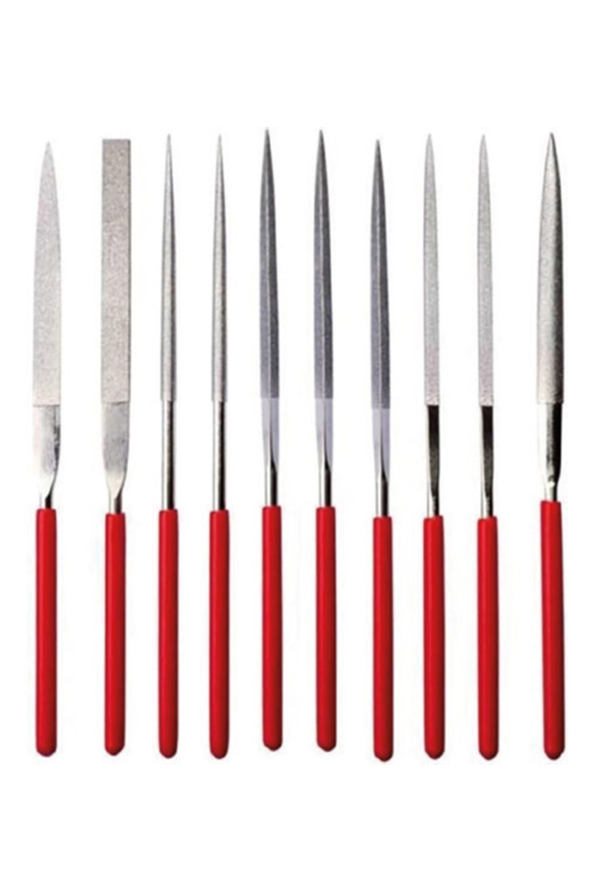 teknotrust 160x50x4mm ELMAS EĞE TAKIMI SET/10 ADET