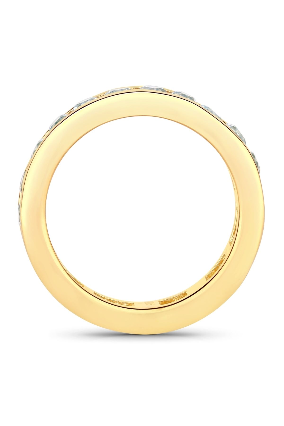 Rafaela Donata-Edelsteinring Ring Sterling Silber gelbvergoldet Blautopas 3