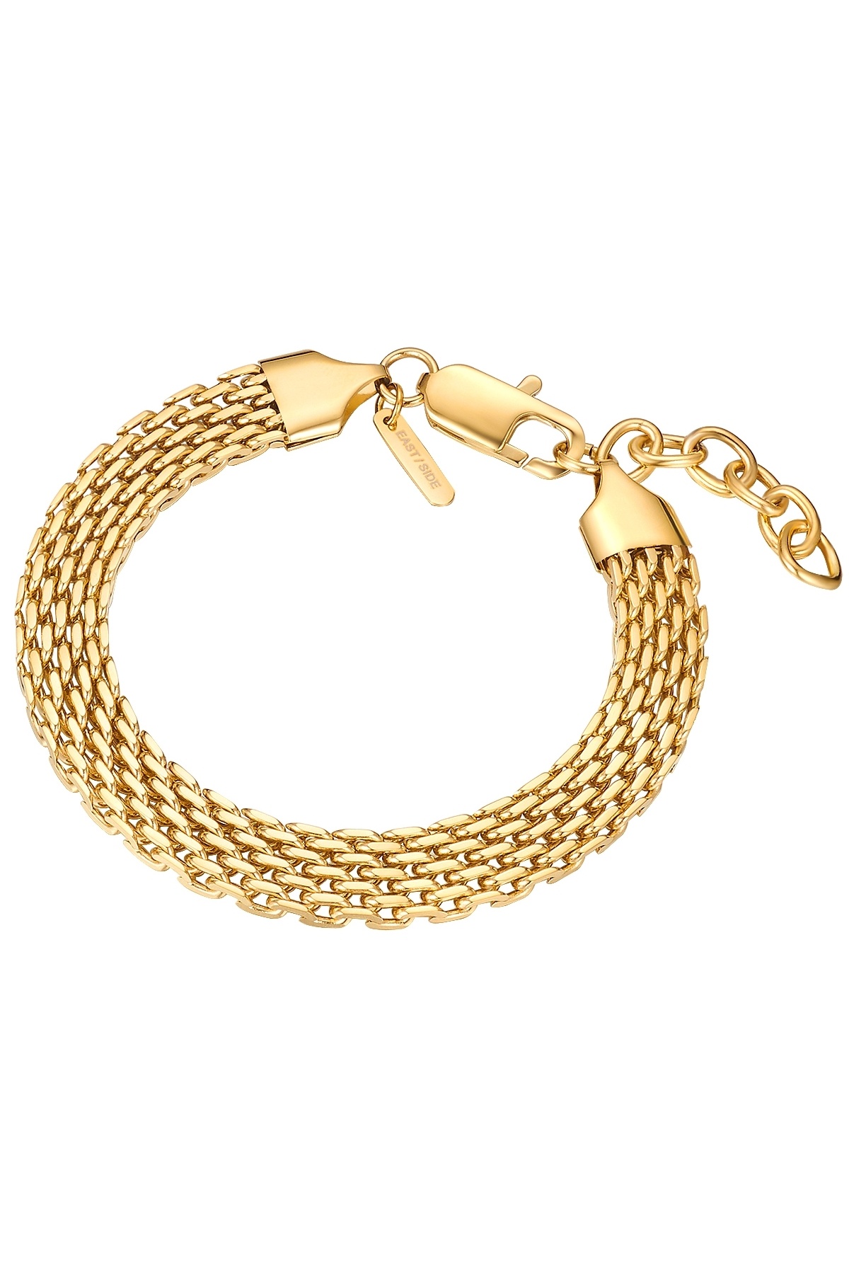 eastside-Edelstahlarmband Armband Edelstahl gelbgold 1