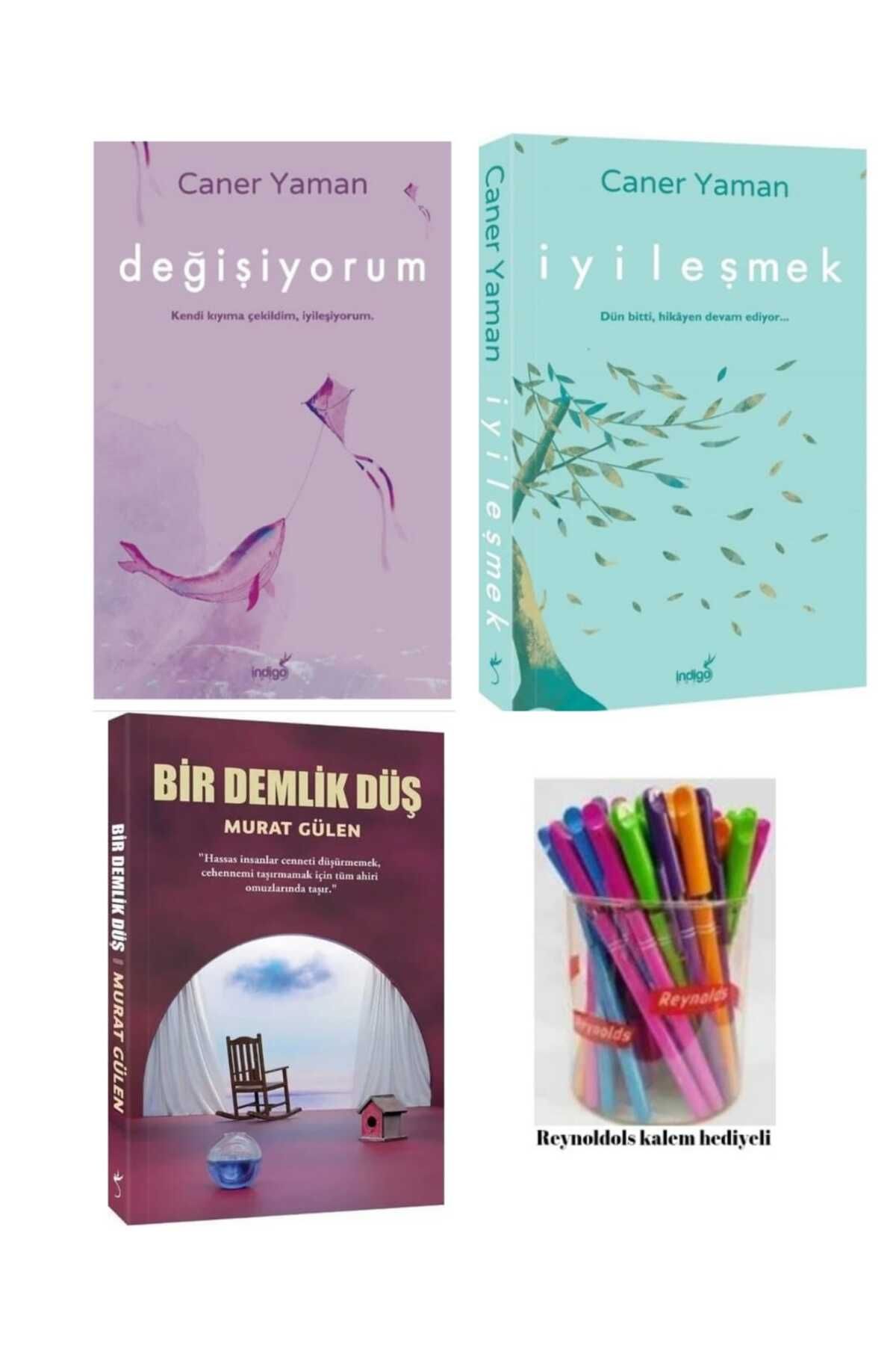 İndigo Kitap Değişiyorum / İyileşmek / Bir Demlik Düş Renkli Kalem Hediyeli