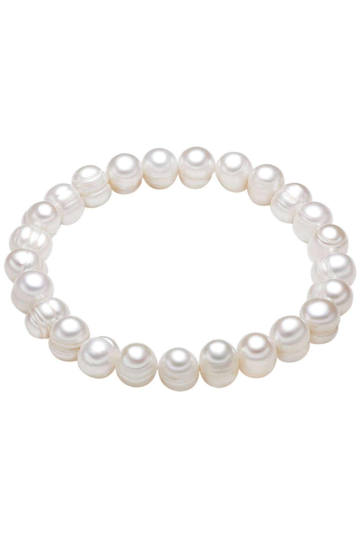 Valero Pearls-Perlenarmband Armband Süßwasser-Zuchtperle weiß 1