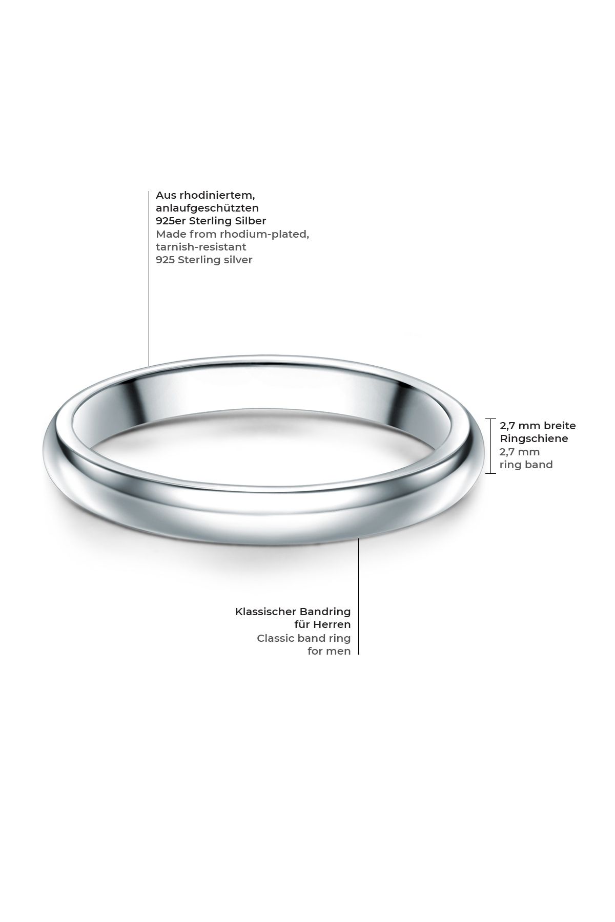 Trilani-Silberring Ring Sterling Silber 2