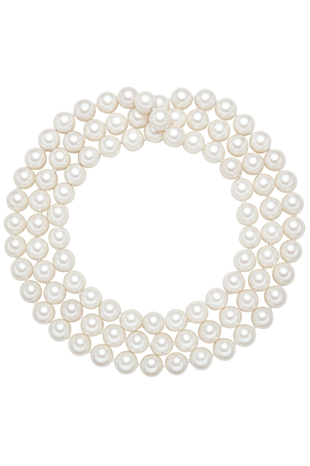 Rafaela Donata-Perlenhalskette Kette Sterling Silber Muschelkernperle weiß 2