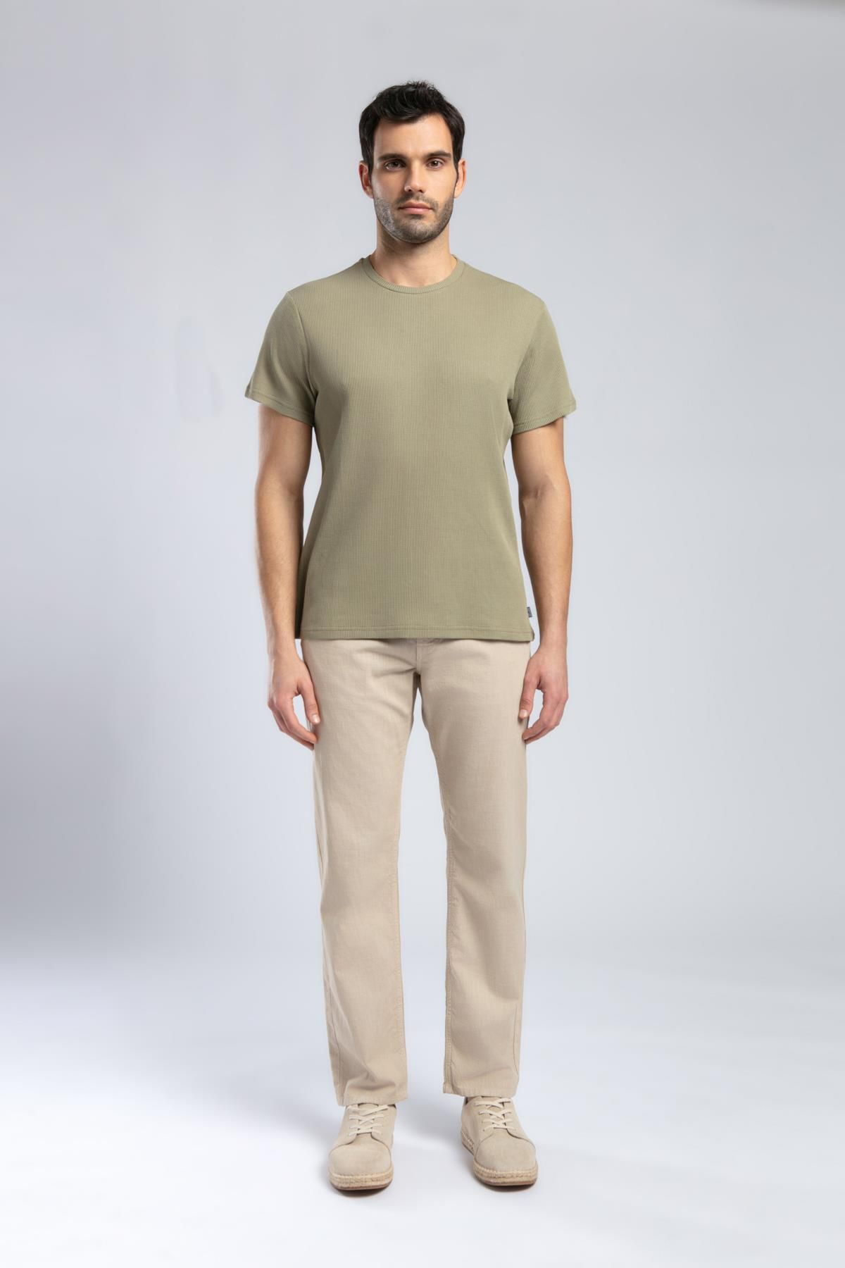 Lee Cooper Rıcky Nd 1 Erkek Dokuma Pantolon Bej