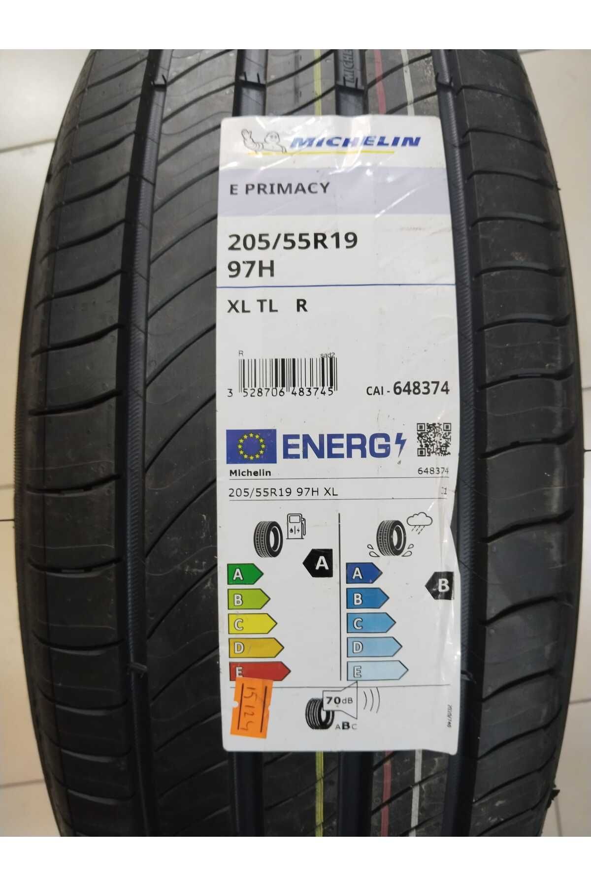 Michelin 205/55R19 97H XL TL R E PRIMACY MİCHELİN YAZ LASTİĞİ 2024 ÜRETİM