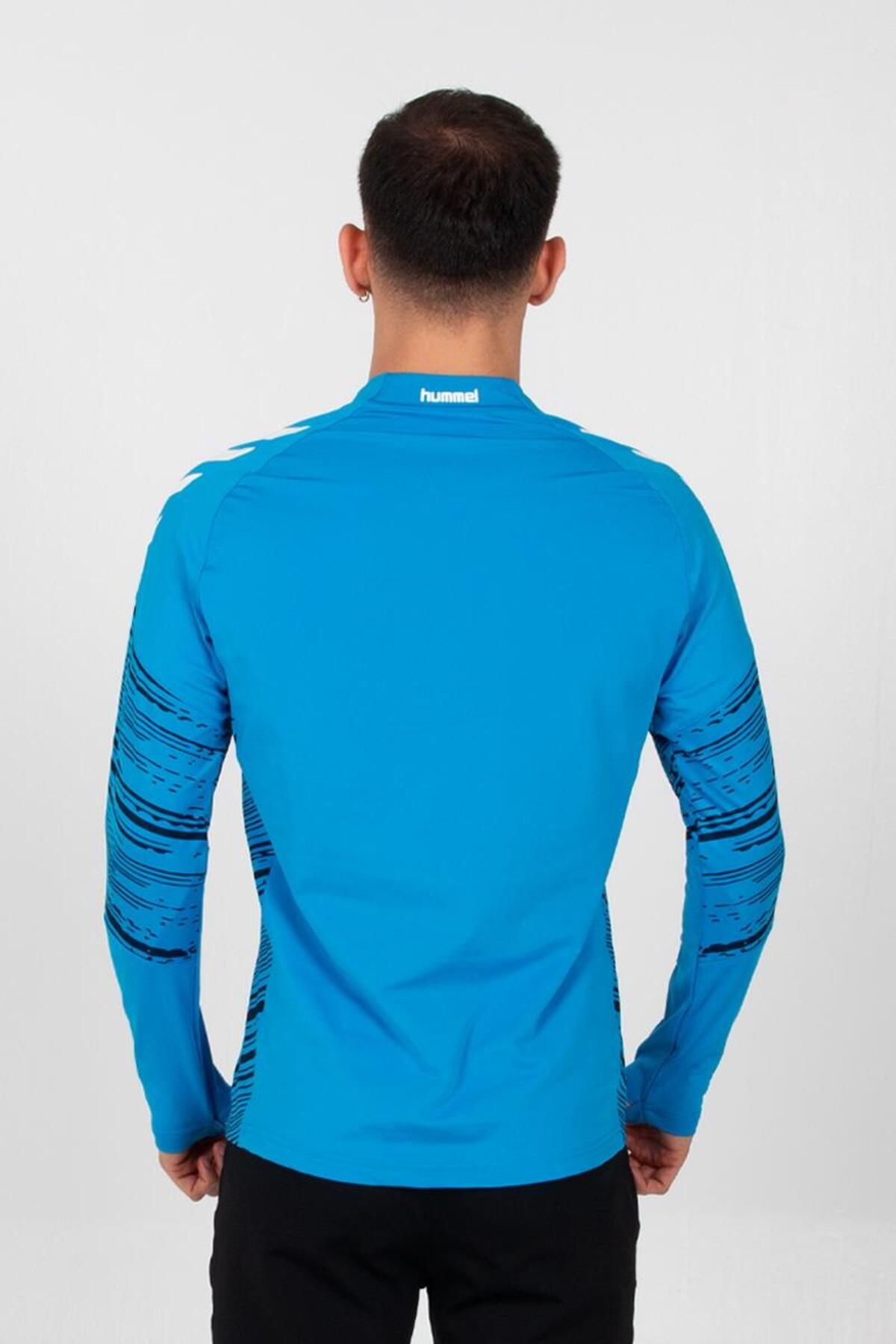 ست گرمکن ورزشی مردانه و زنانه آموزش خط در فیروزه ای TRACKSUIT hummel
