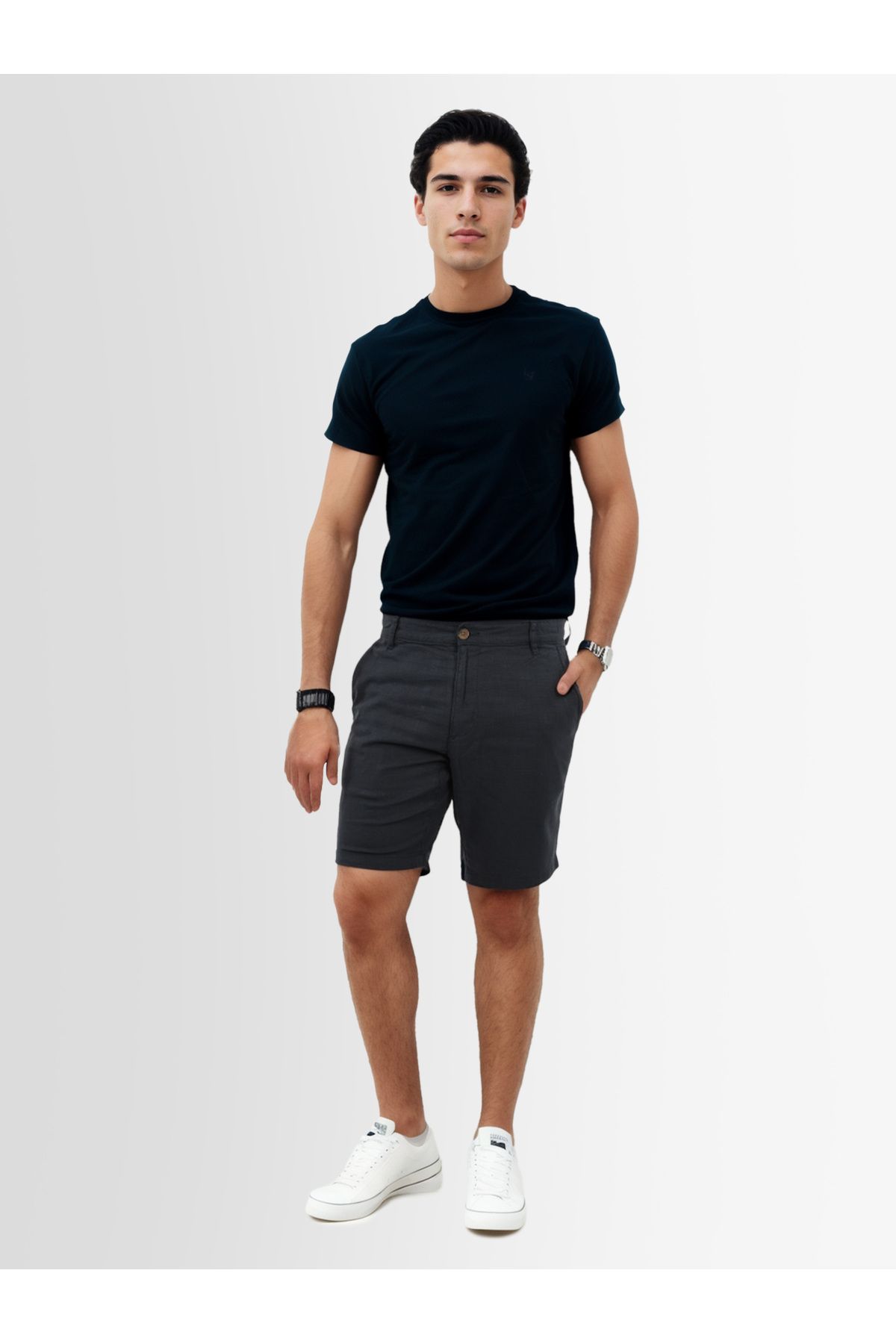 Indicode-Indicode Indoros Herren Shorts B799 3