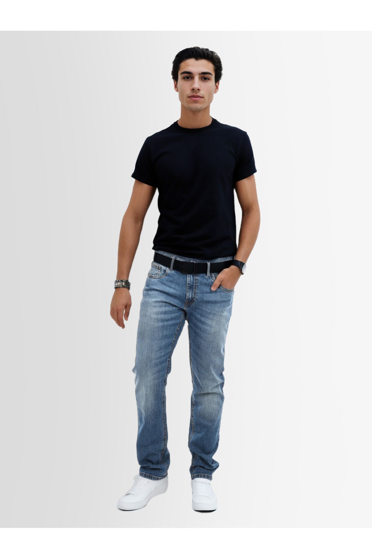 Indicode-Indicode Ingianluca 60377GB Herren Jeans Hose B796 3