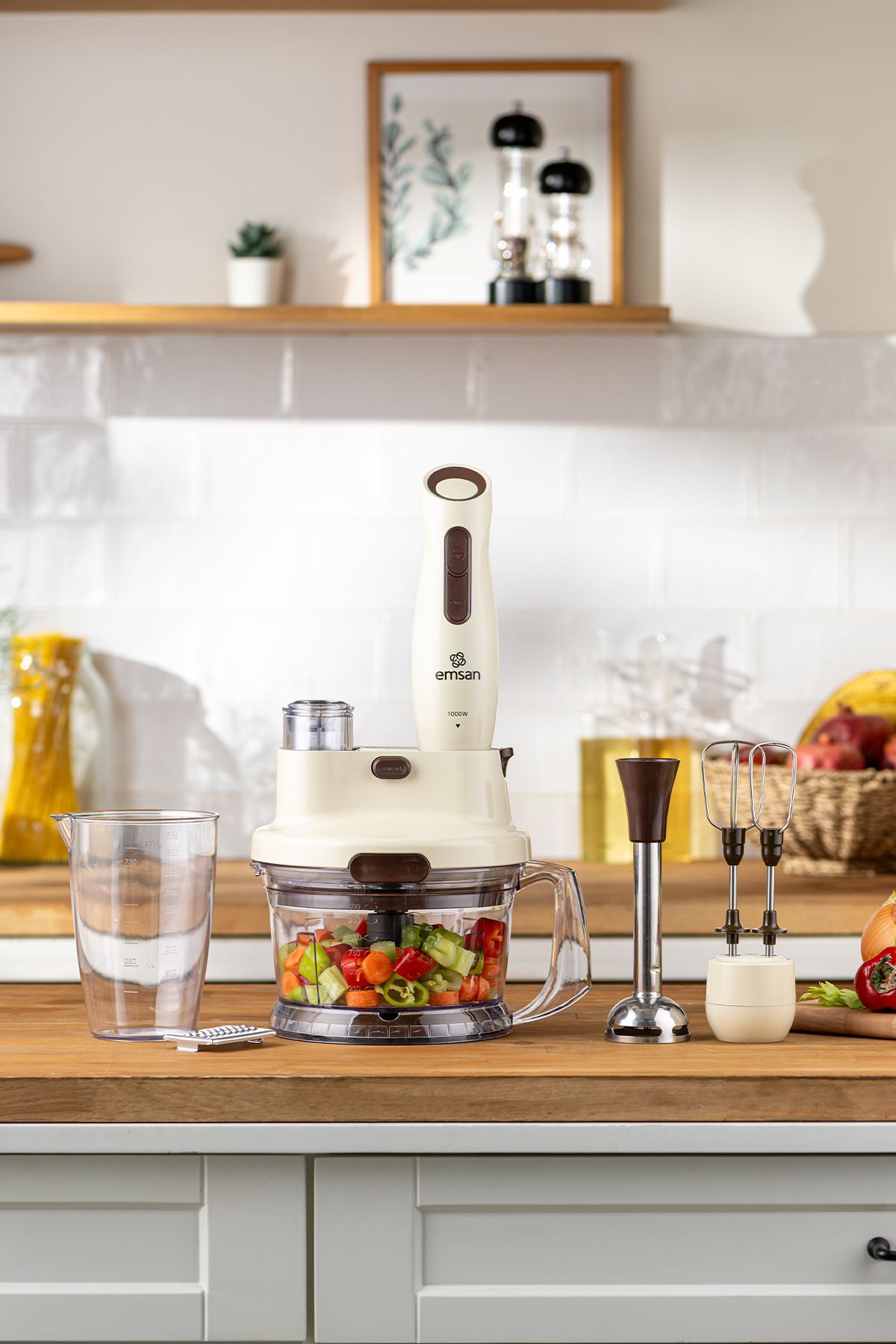 Emsan-Nostalgia Food Processor Cream 2