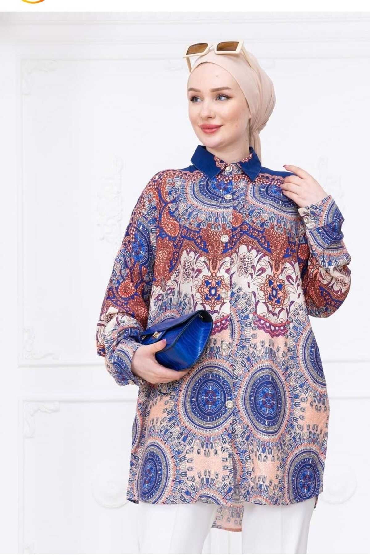 Kirazgym Oversize Viskon Tunik