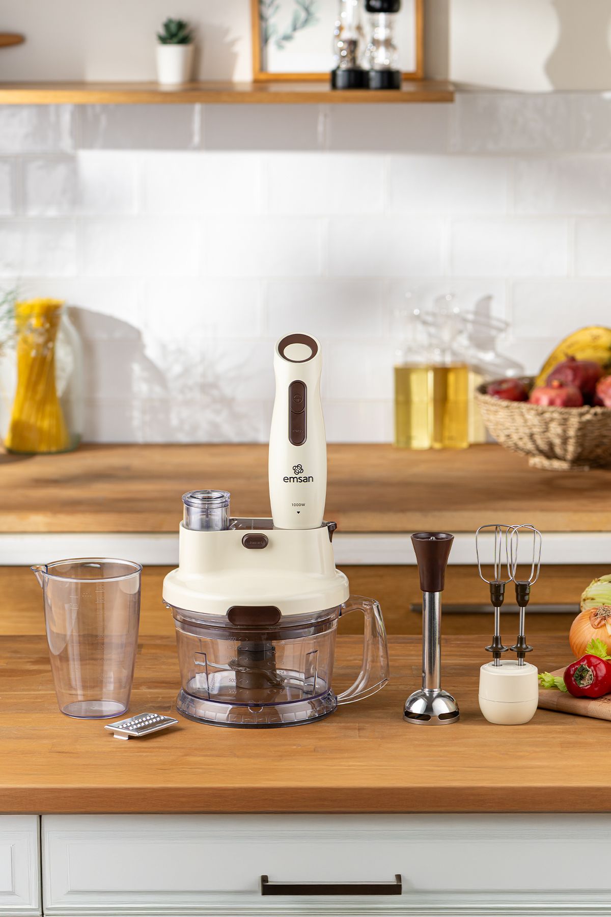 Emsan-Nostalgia Food Processor Cream 3