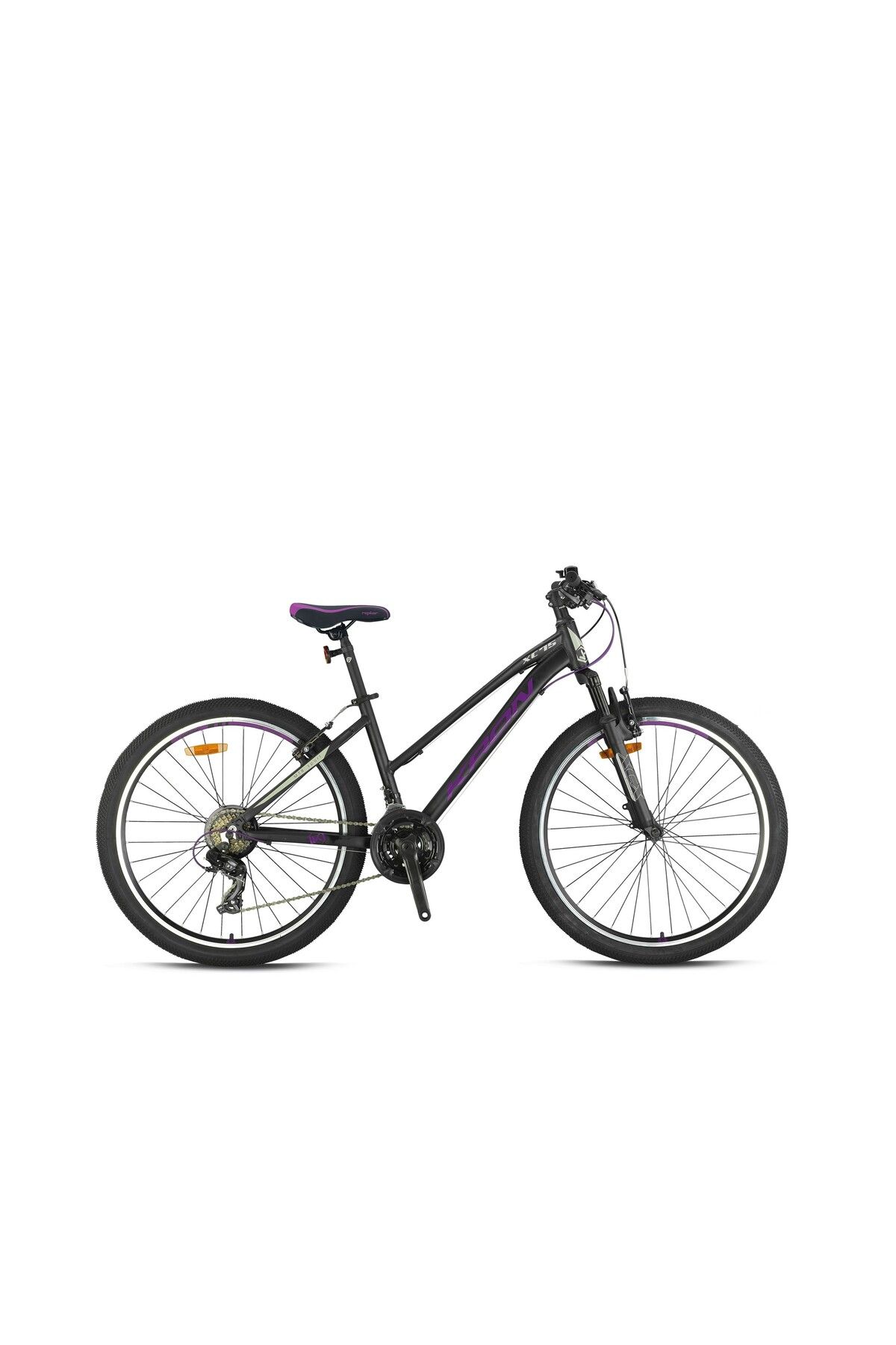 Kron XC 75 LADY 24 - 13'' MAT SİYAH-GRİ/MOR