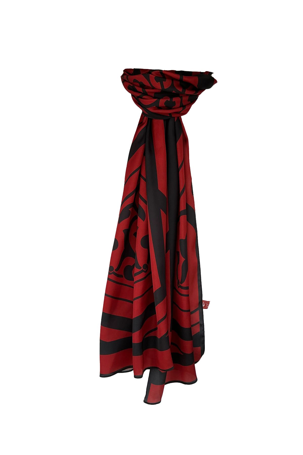 EDİRNE KIRMIZISI FULAR ENEZ 45*145cm