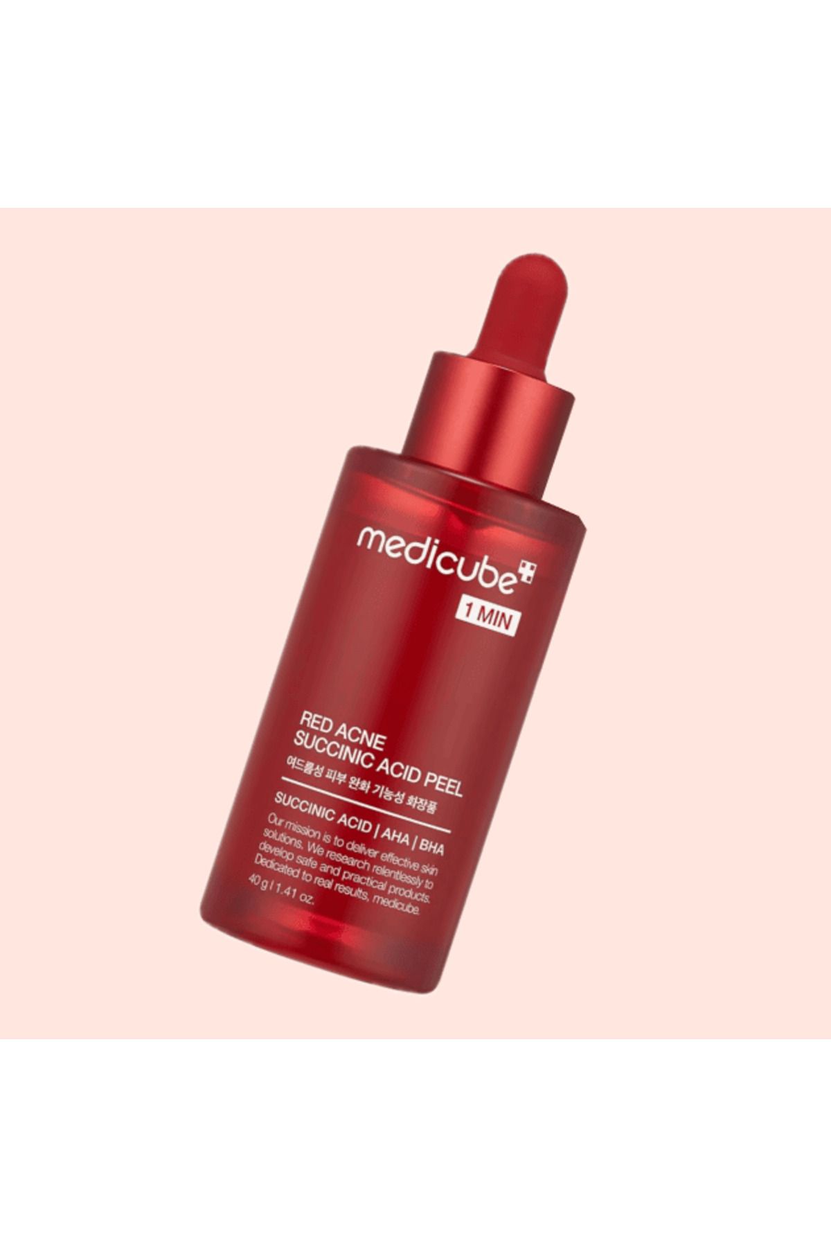 Medicube Ser Cu Acid Succinic, Red Acne Succinic Acid Peel, Medicube, 40g - Mărime unică