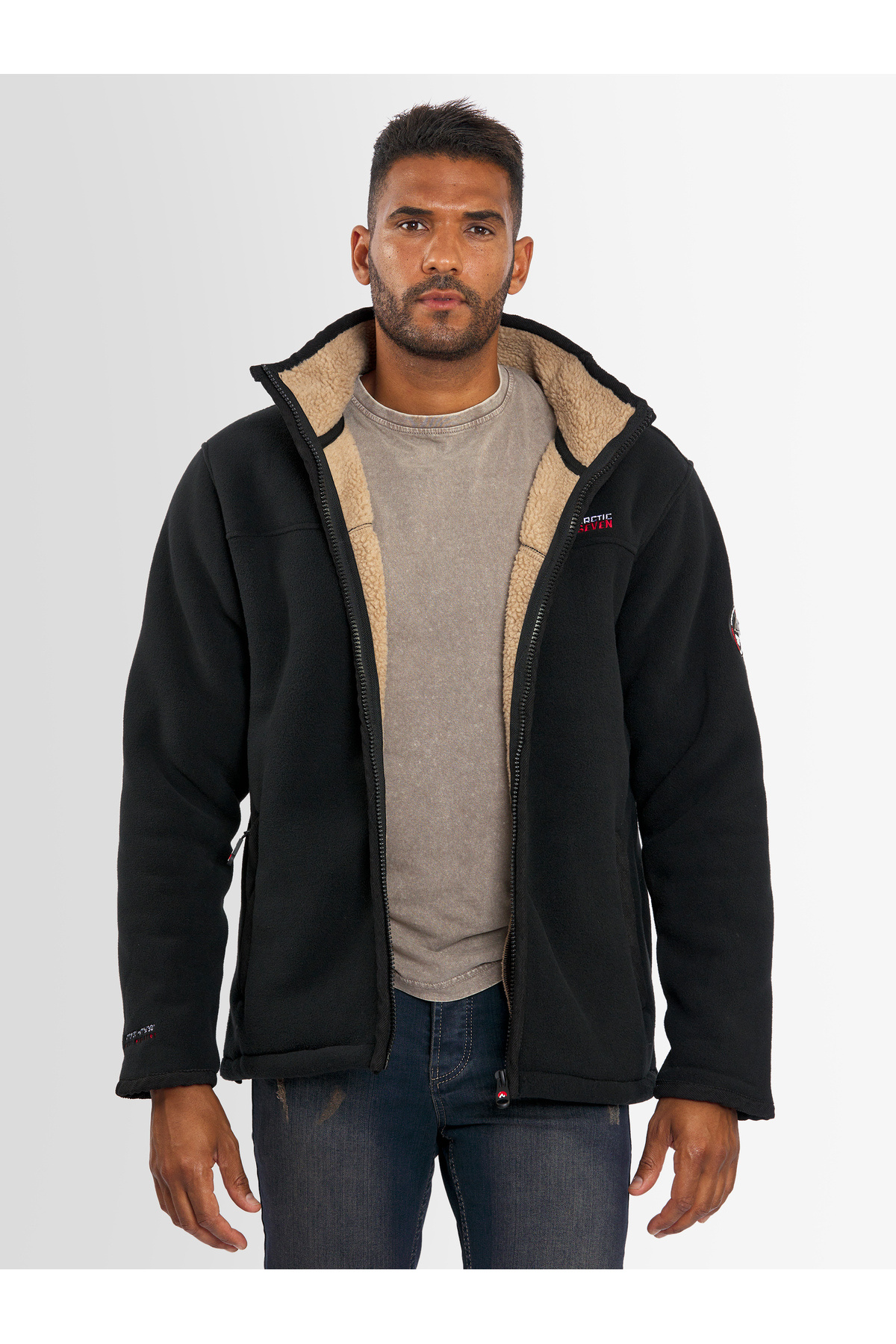 Arctic Seven-Herren Fleece Jacke AS325 ASZeroo 8