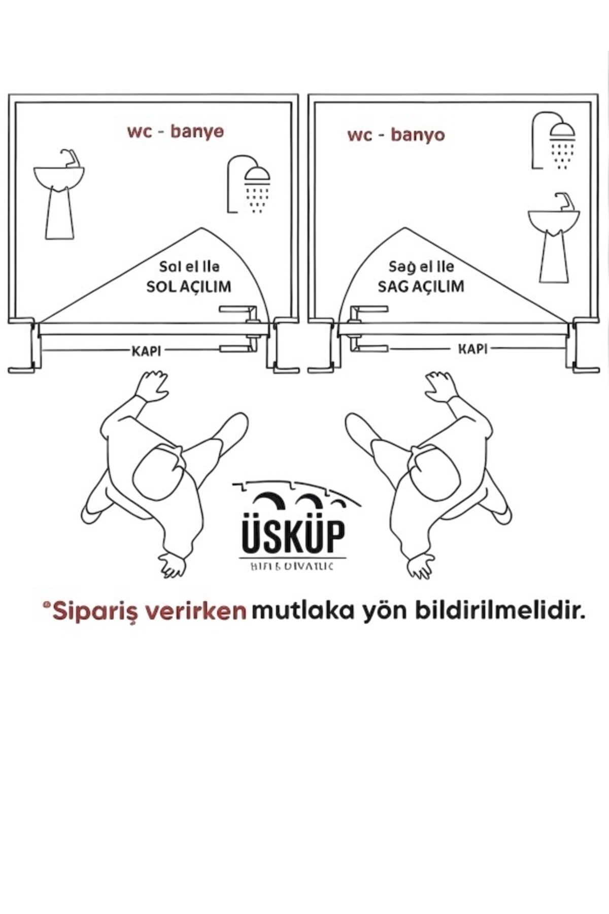 Üsküp Yapı & Mimarlık-Style Tulip Mirror Nickel-Satin Door Handle 3
