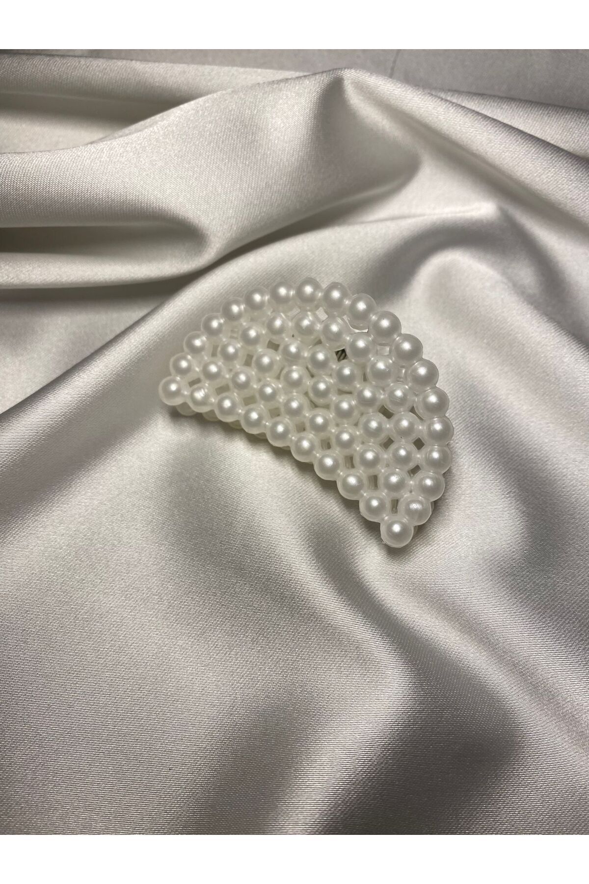 jemilas İncili Oval Mandal Toka
